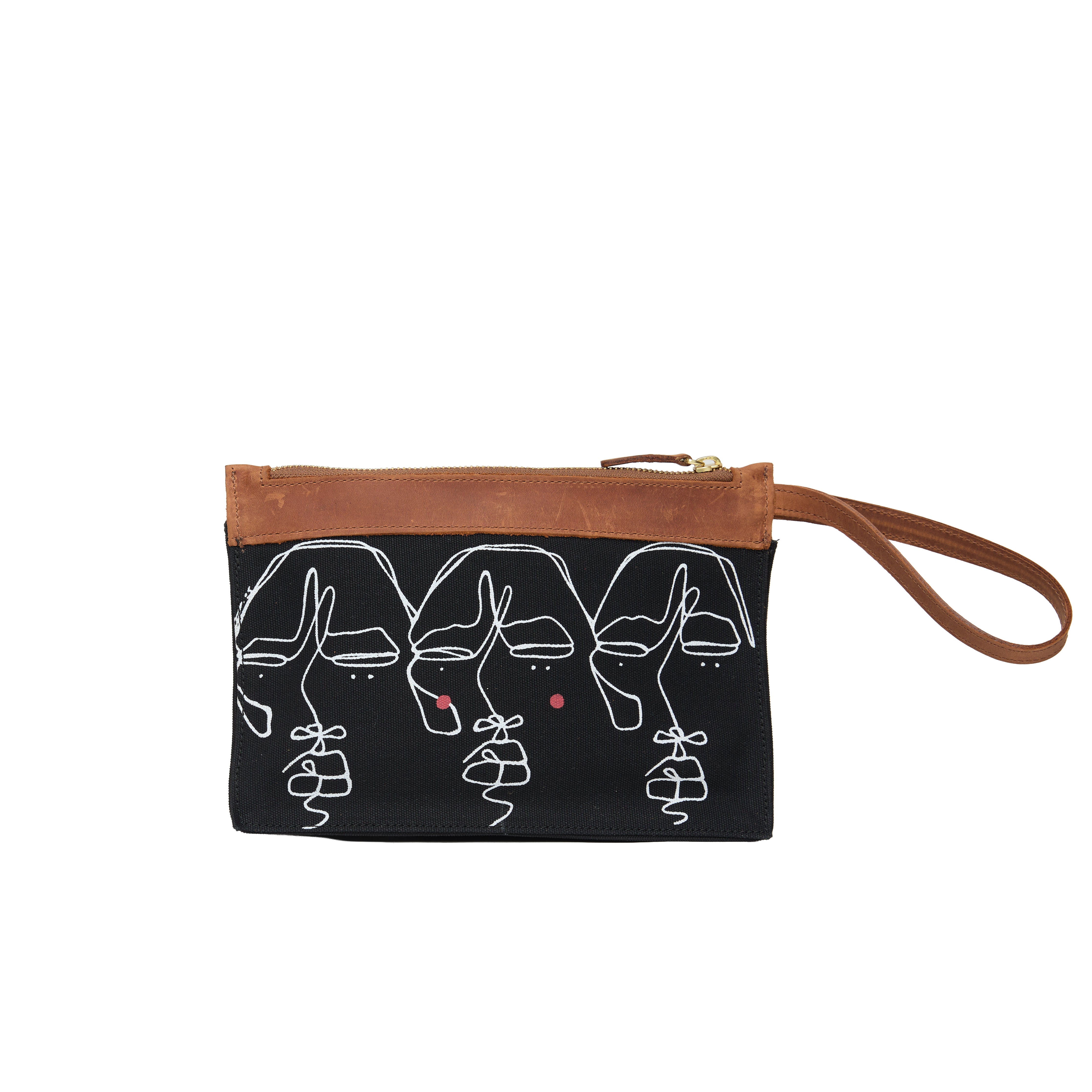 Canvas Agnes Pouch Sita Print x EndoSquared