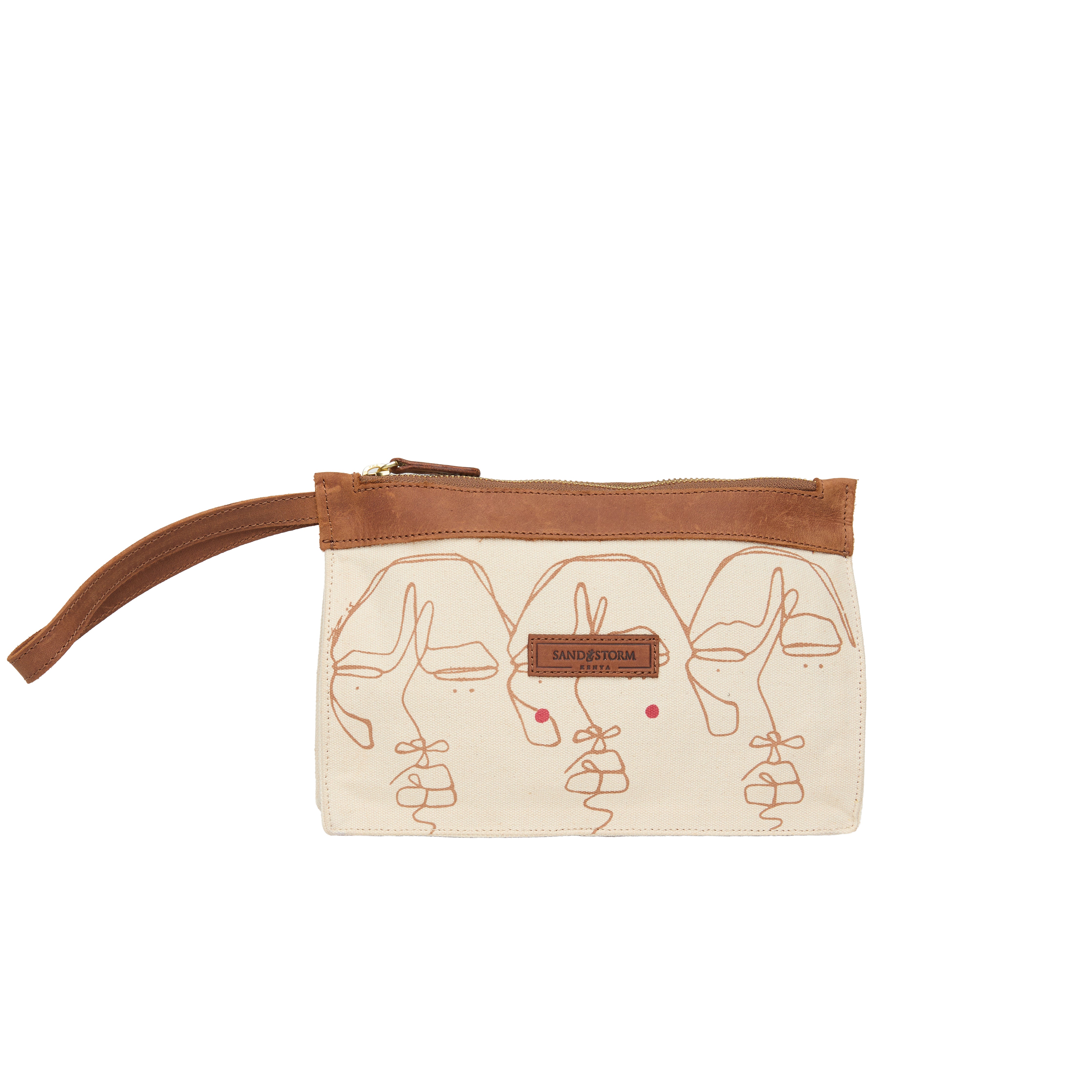 Canvas Agnes Pouch Sita Print x EndoSquared