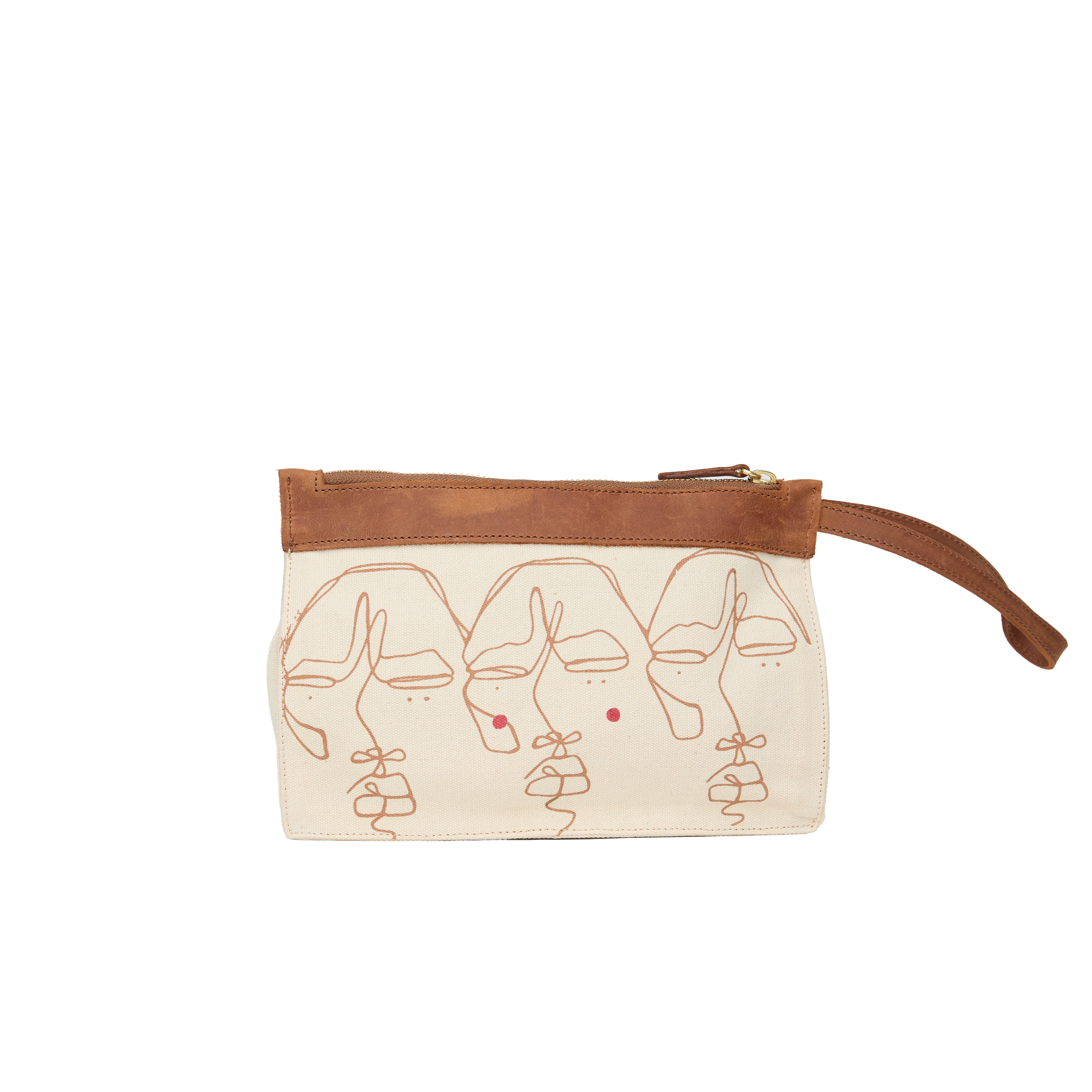 Canvas Agnes Pouch Sita Print x EndoSquared