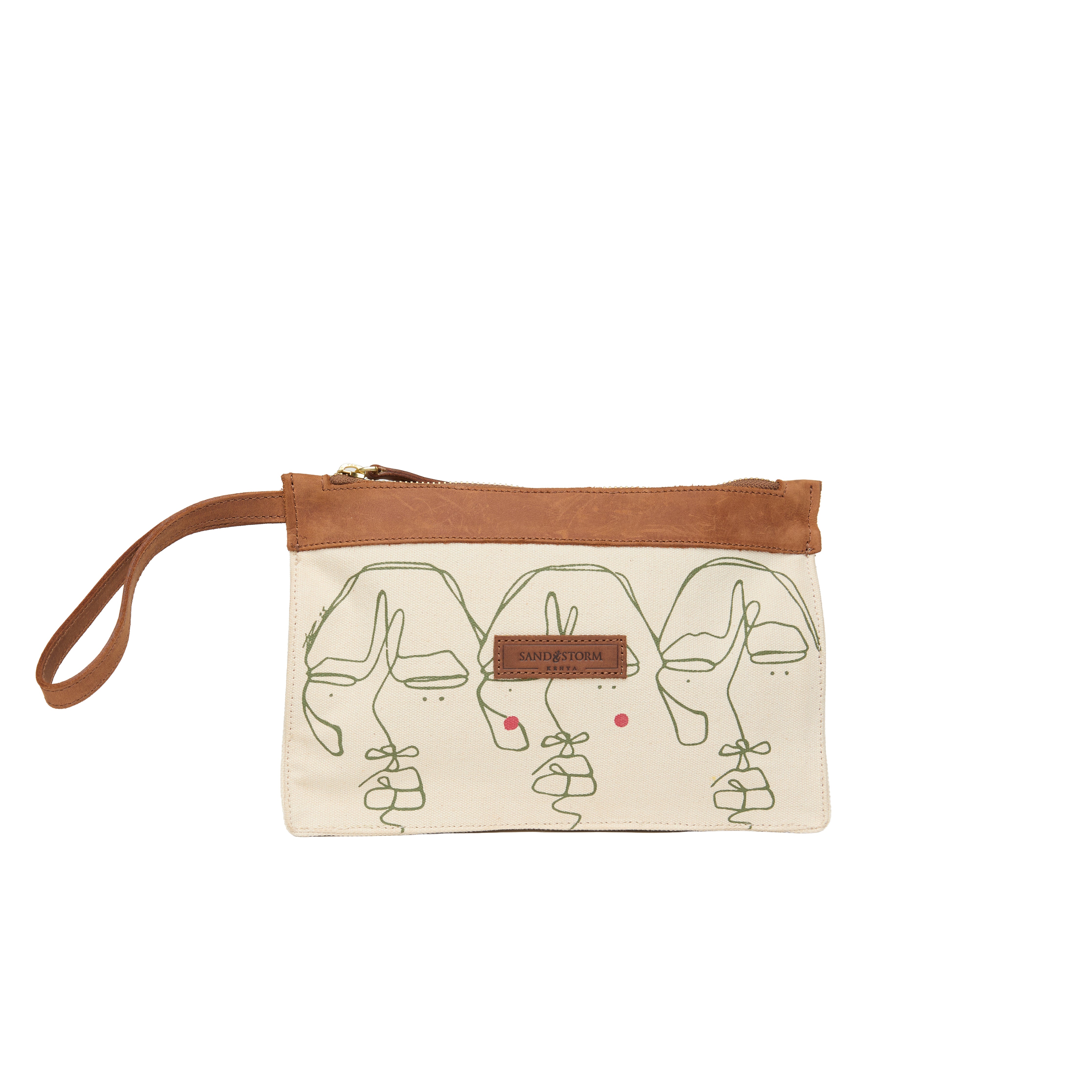 Canvas Agnes Pouch Sita Print x EndoSquared