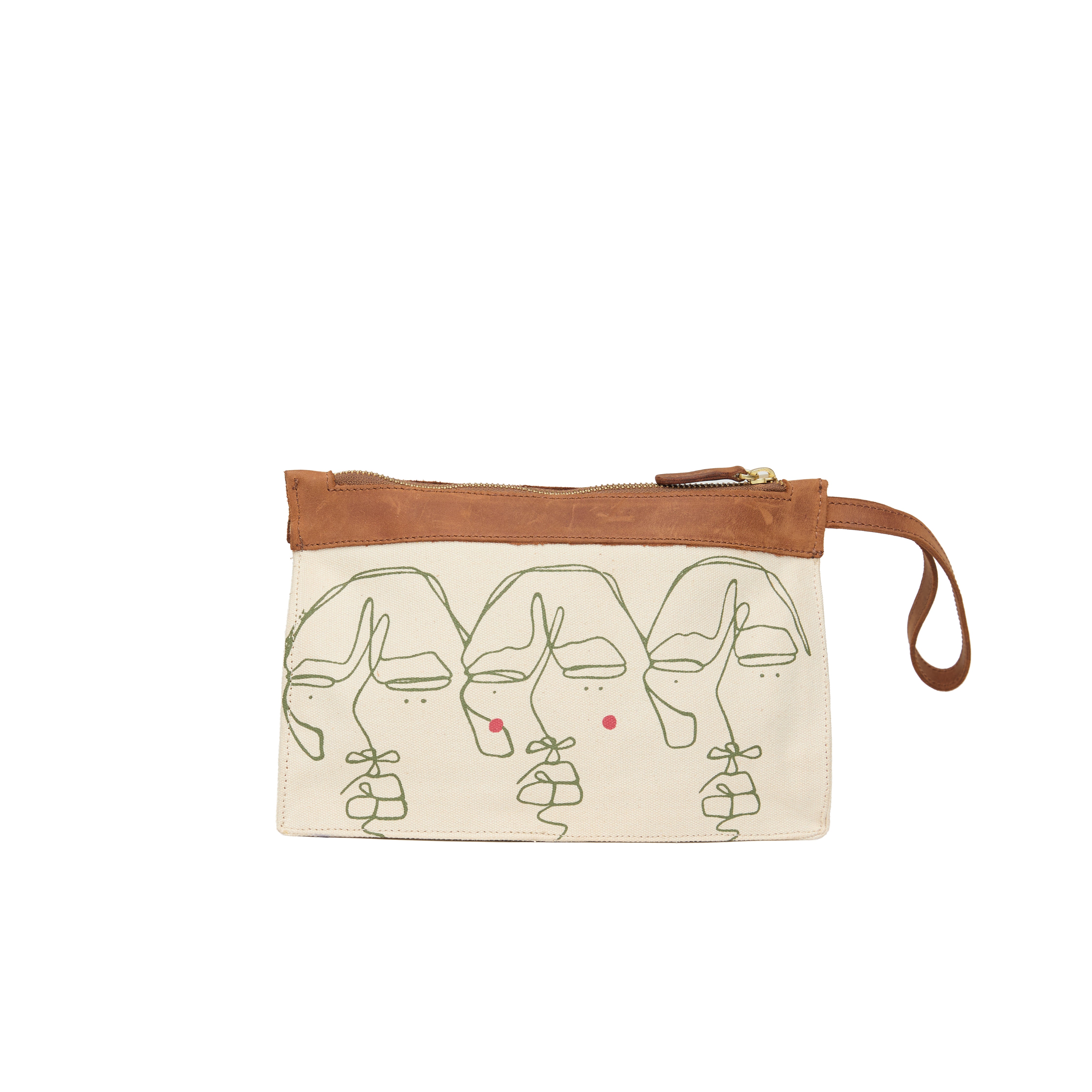 Canvas Agnes Pouch Sita Print x EndoSquared