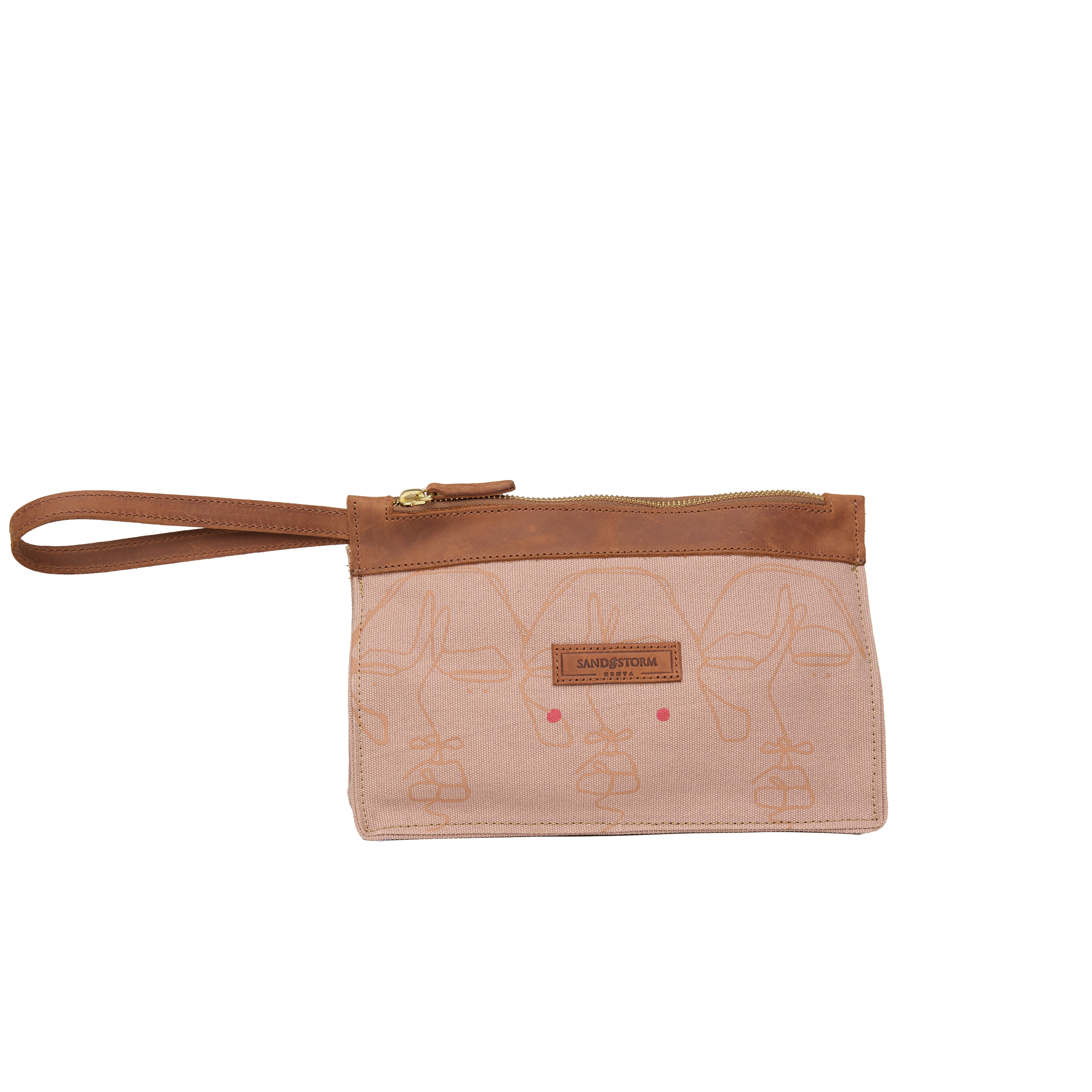 Canvas Agnes Pouch Sita Print x EndoSquared