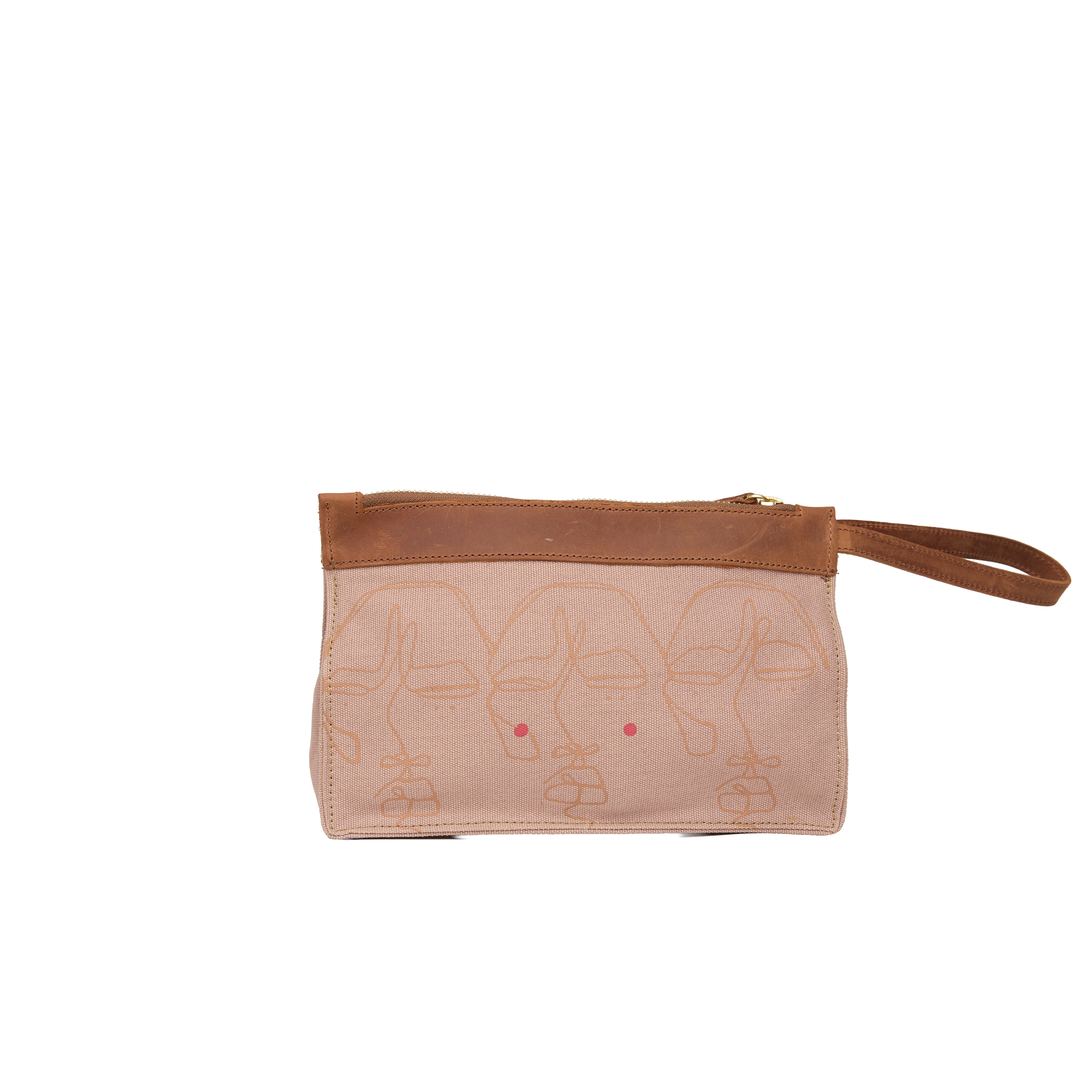 Canvas Agnes Pouch Sita Print x EndoSquared