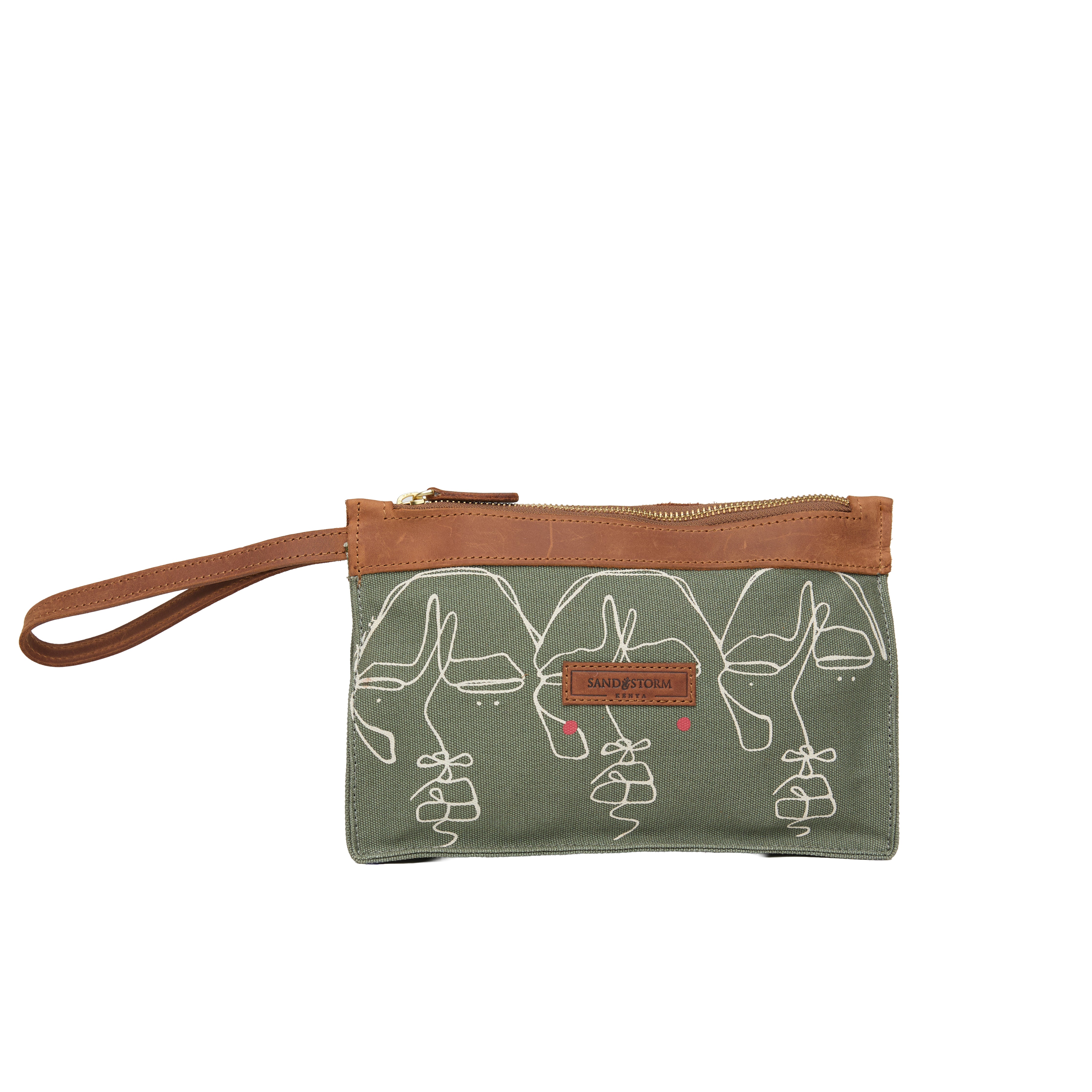 Canvas Agnes Pouch Sita Print x EndoSquared