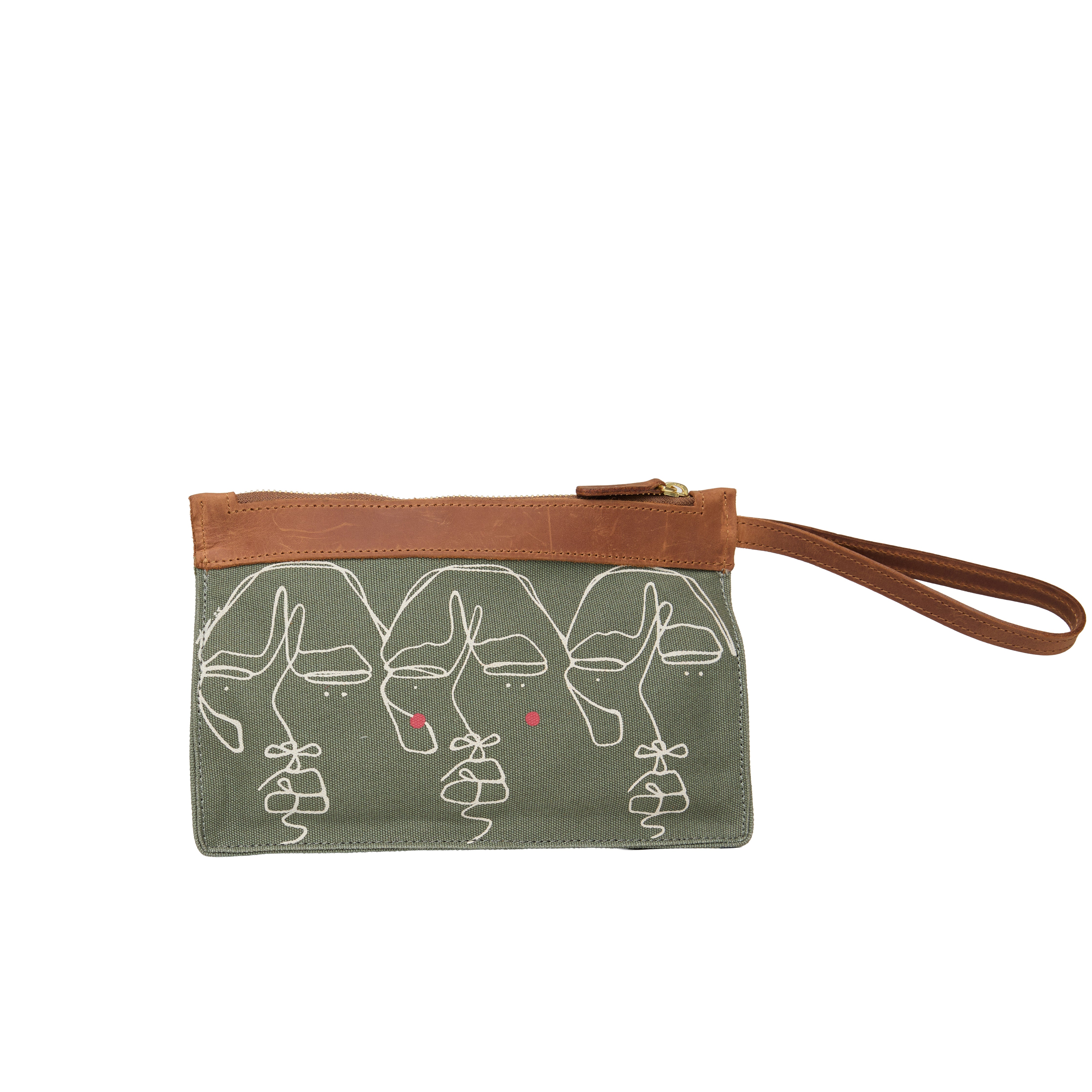 Canvas Agnes Pouch Sita Print x EndoSquared