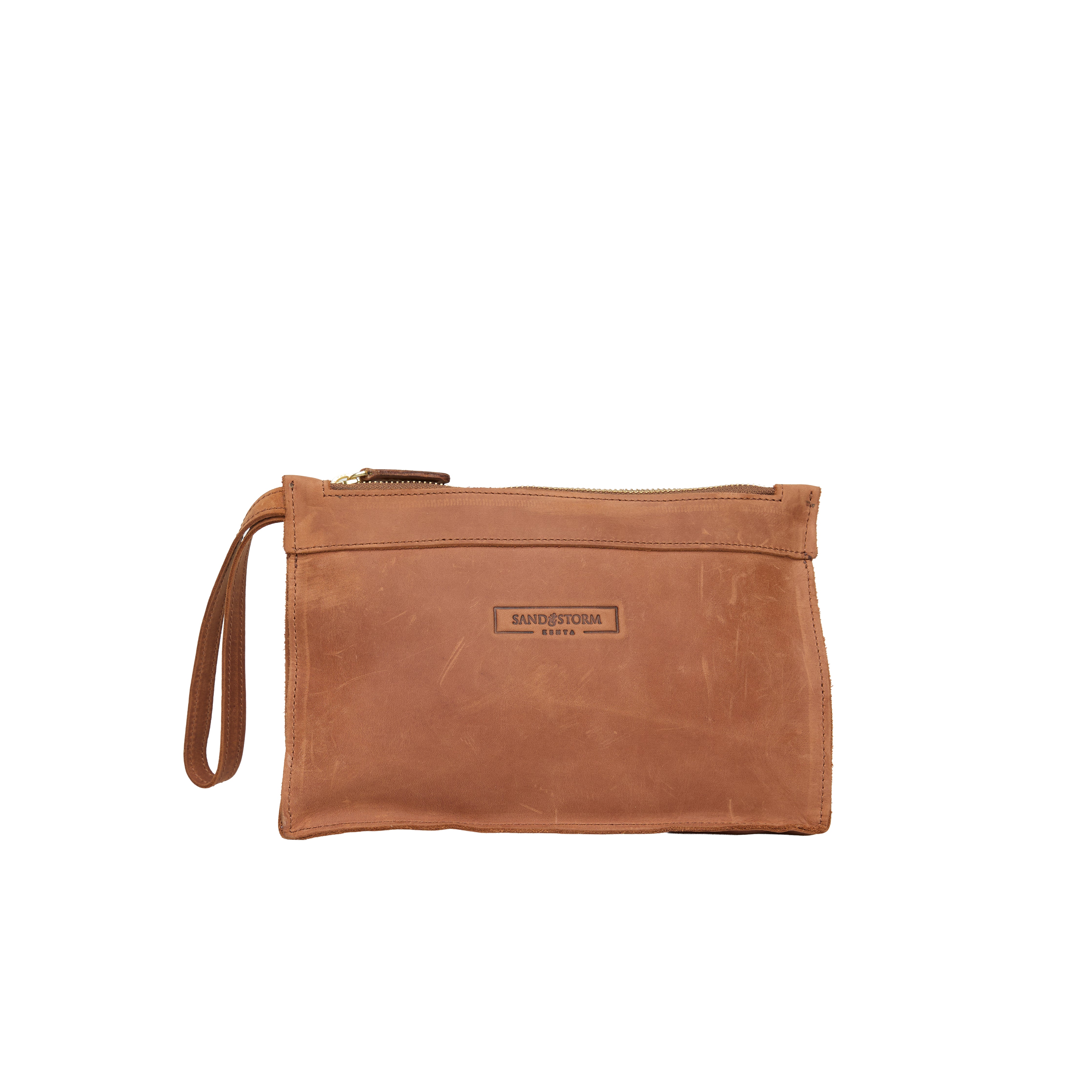 Pull-up Leather Agnes Pouch