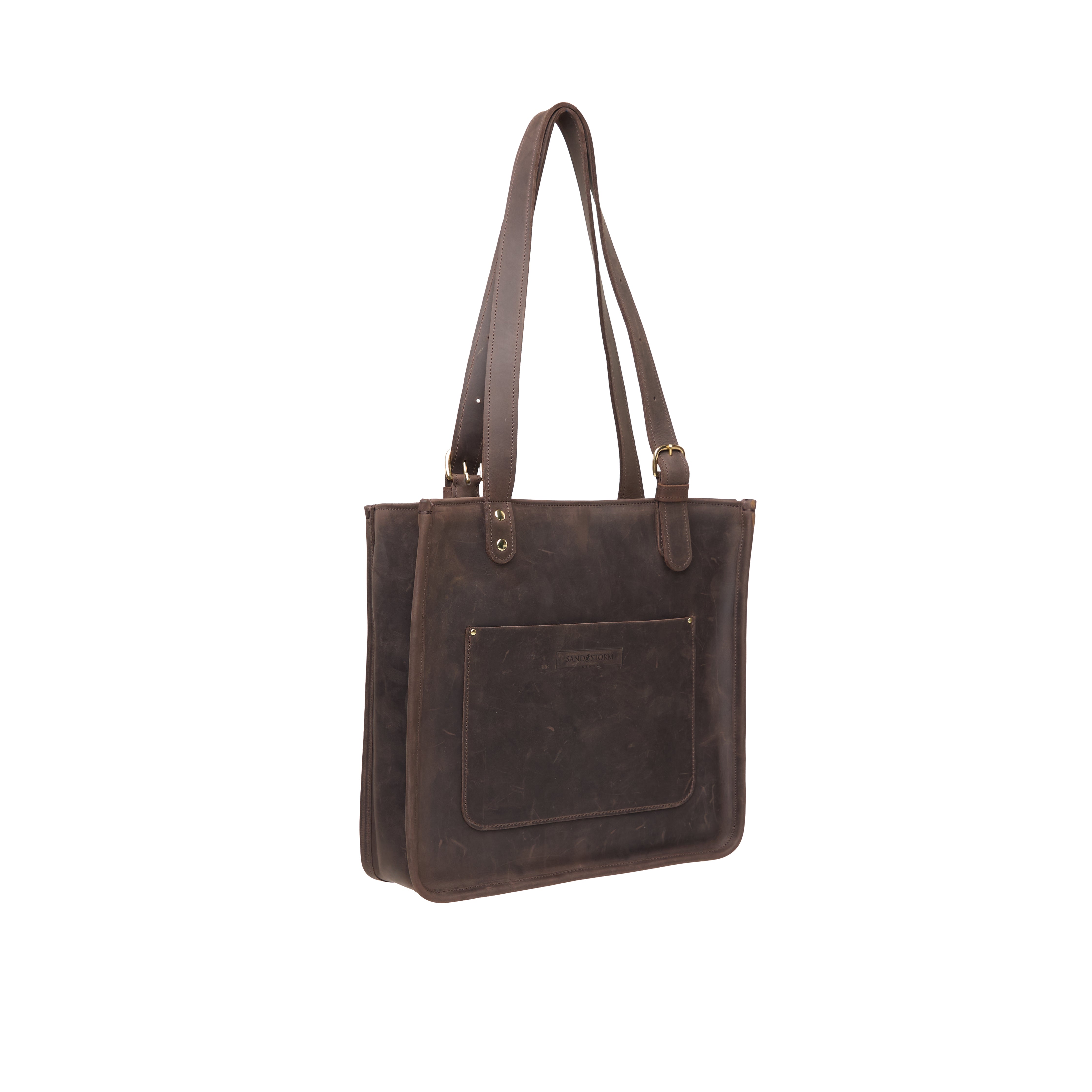 Pull-up Leather Pauline Tote