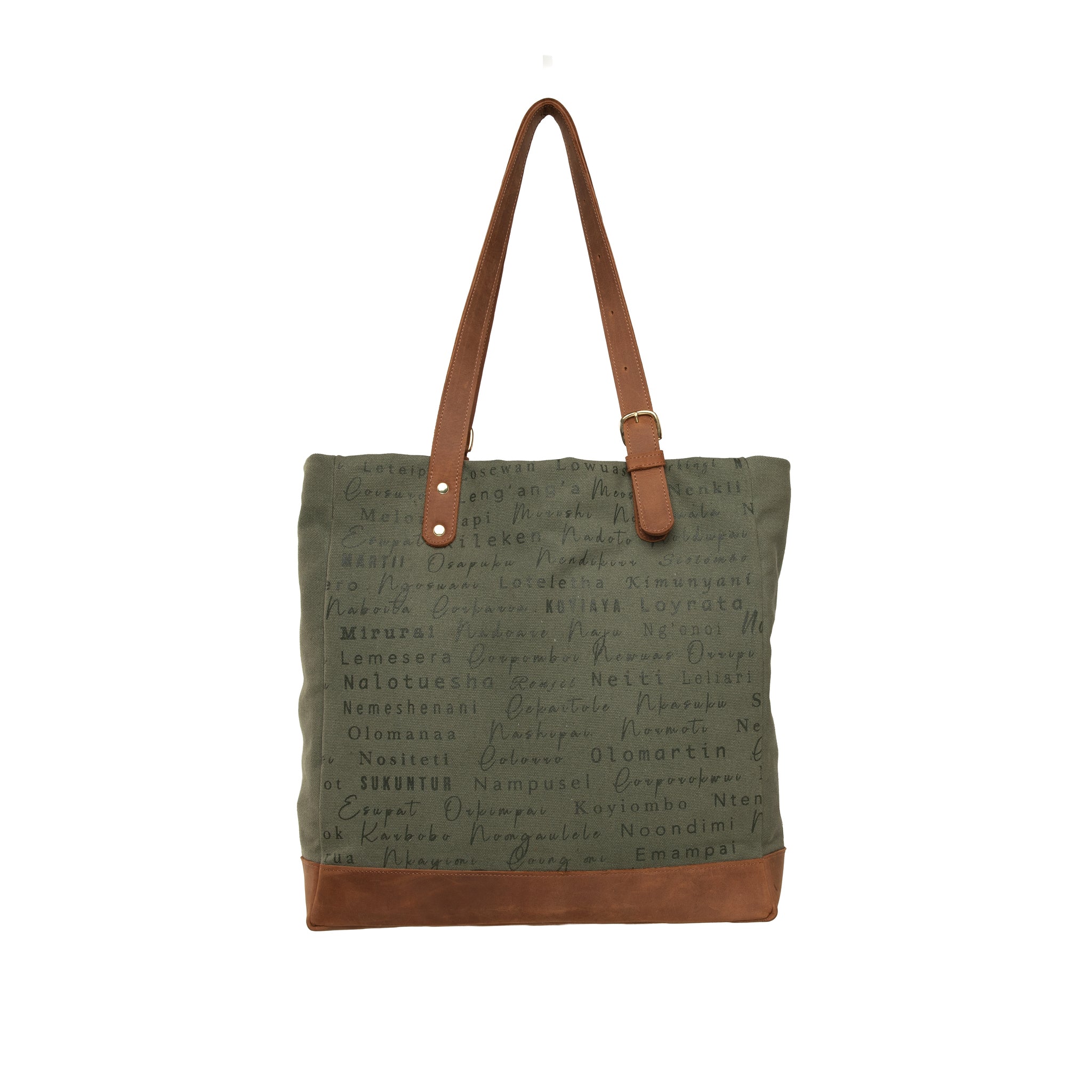 Canvas Metrine Tote x Lion Guardian (Bond)