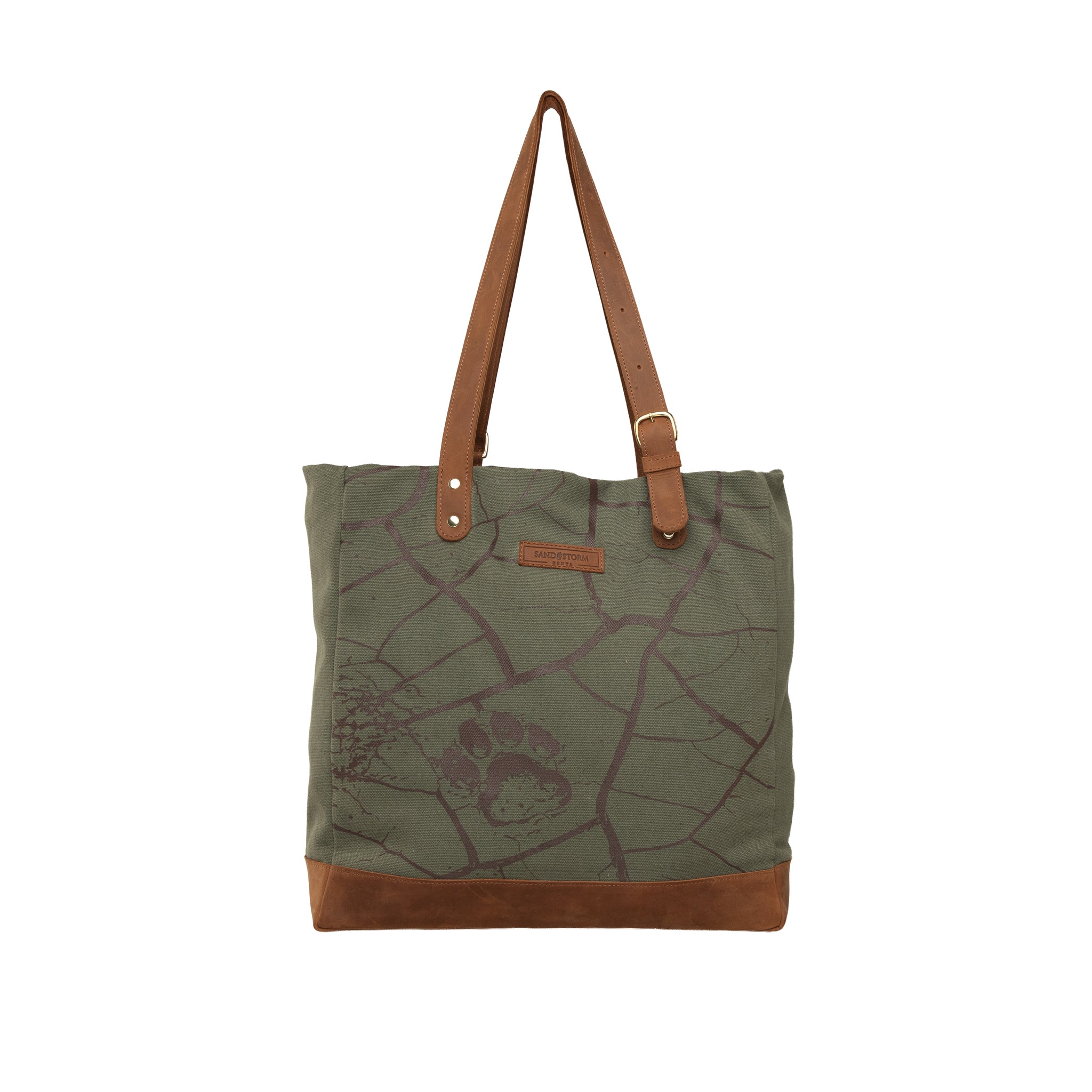 Canvas Metrine Tote x Lion Guardian (Bond)