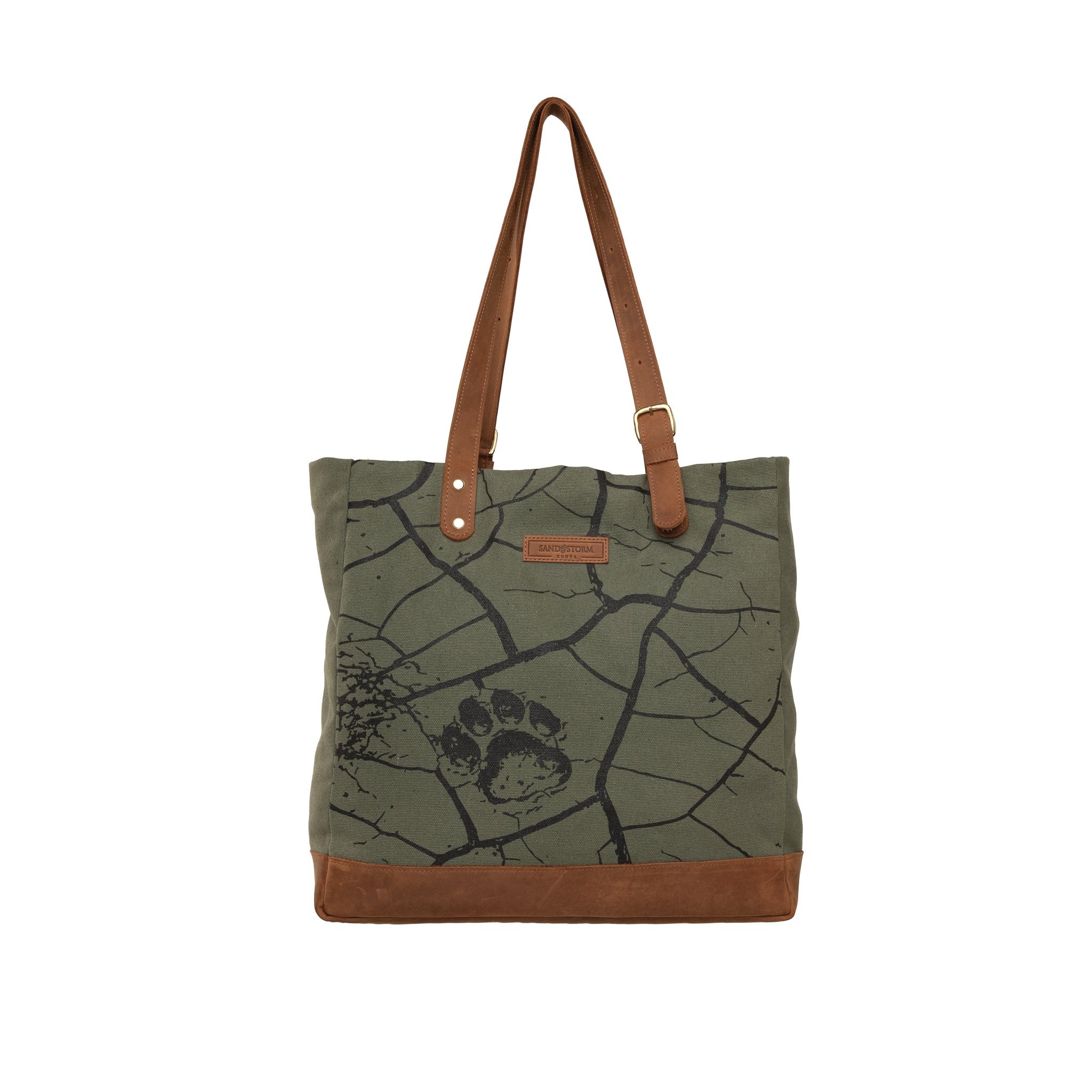 Canvas Metrine Tote x Lion Guardian (Bond)