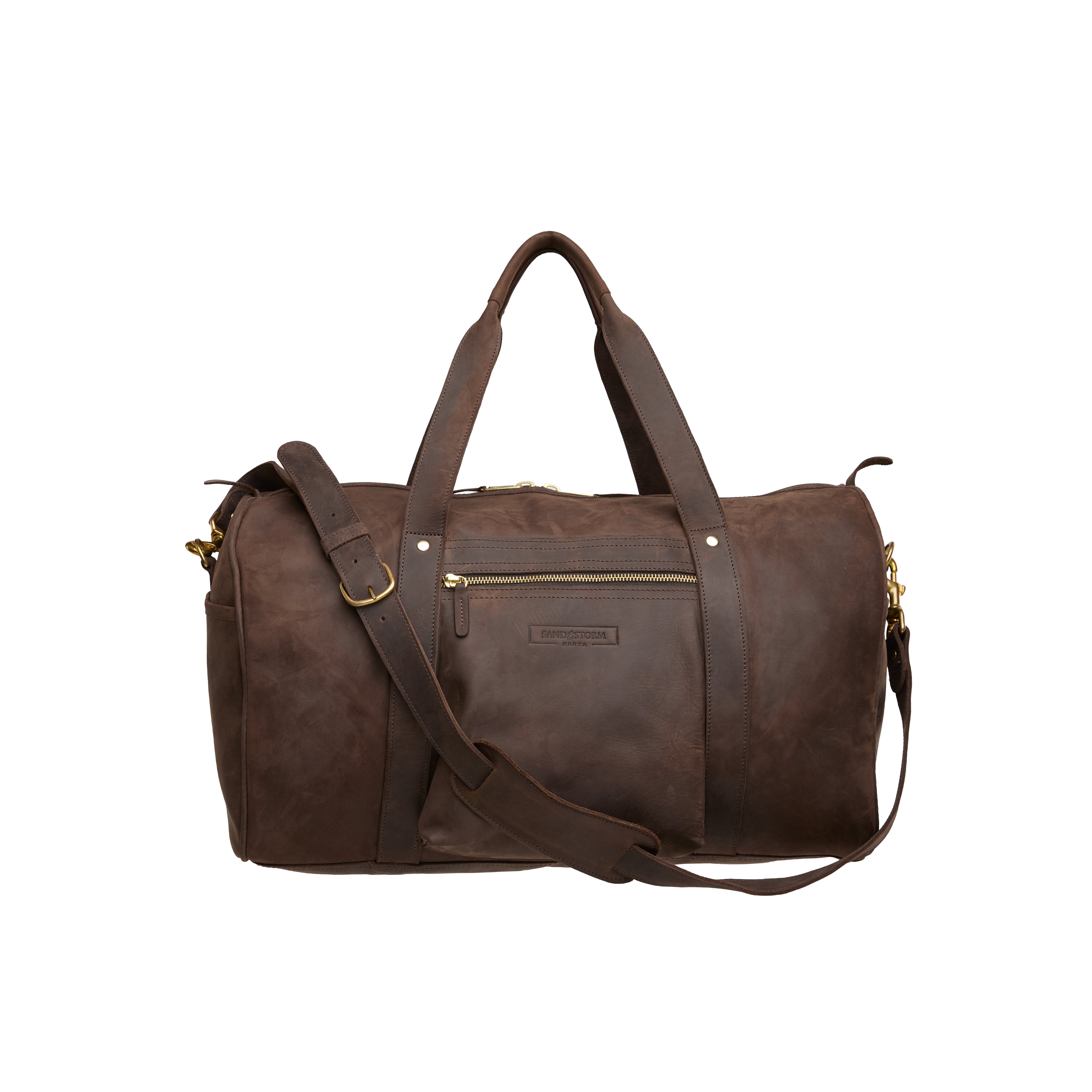 Pull-up Leather Explorer Duffle