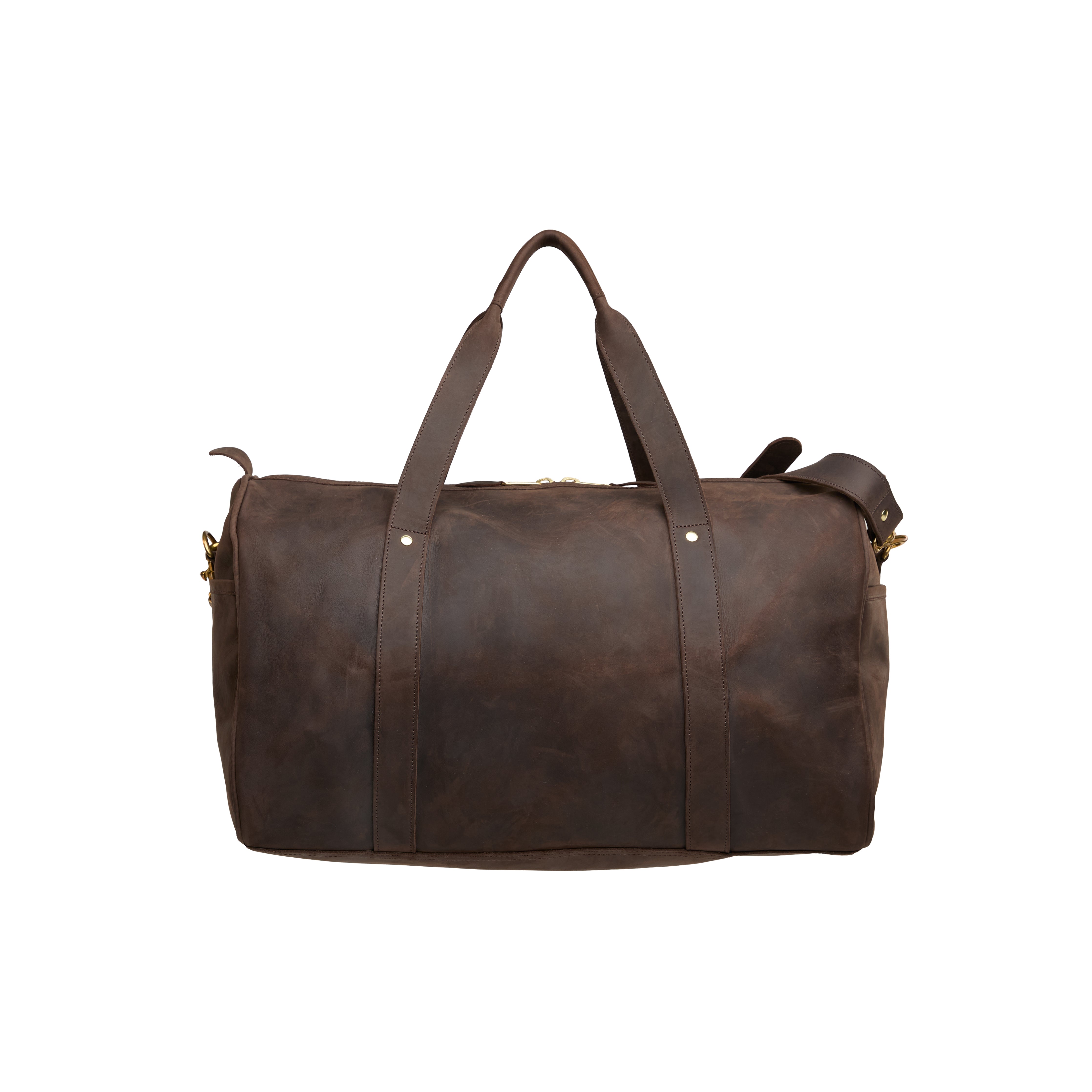 Pull-up Leather Explorer Duffle