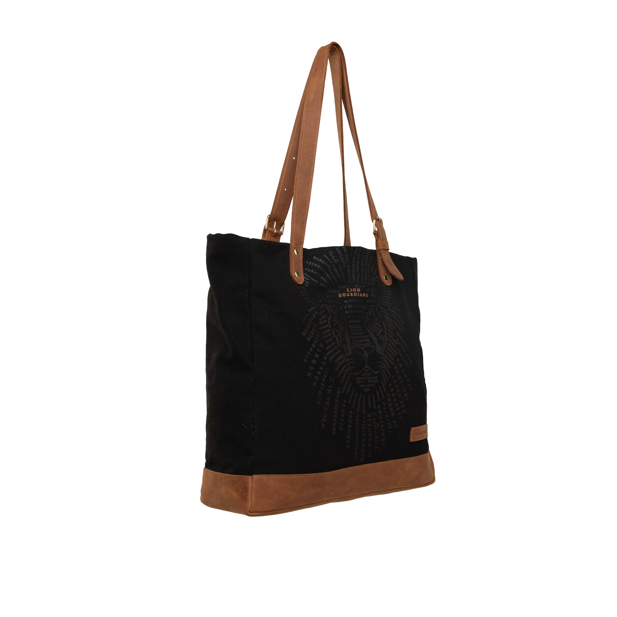 Canvas Metrine Tote x Lion Guardian (Bond)