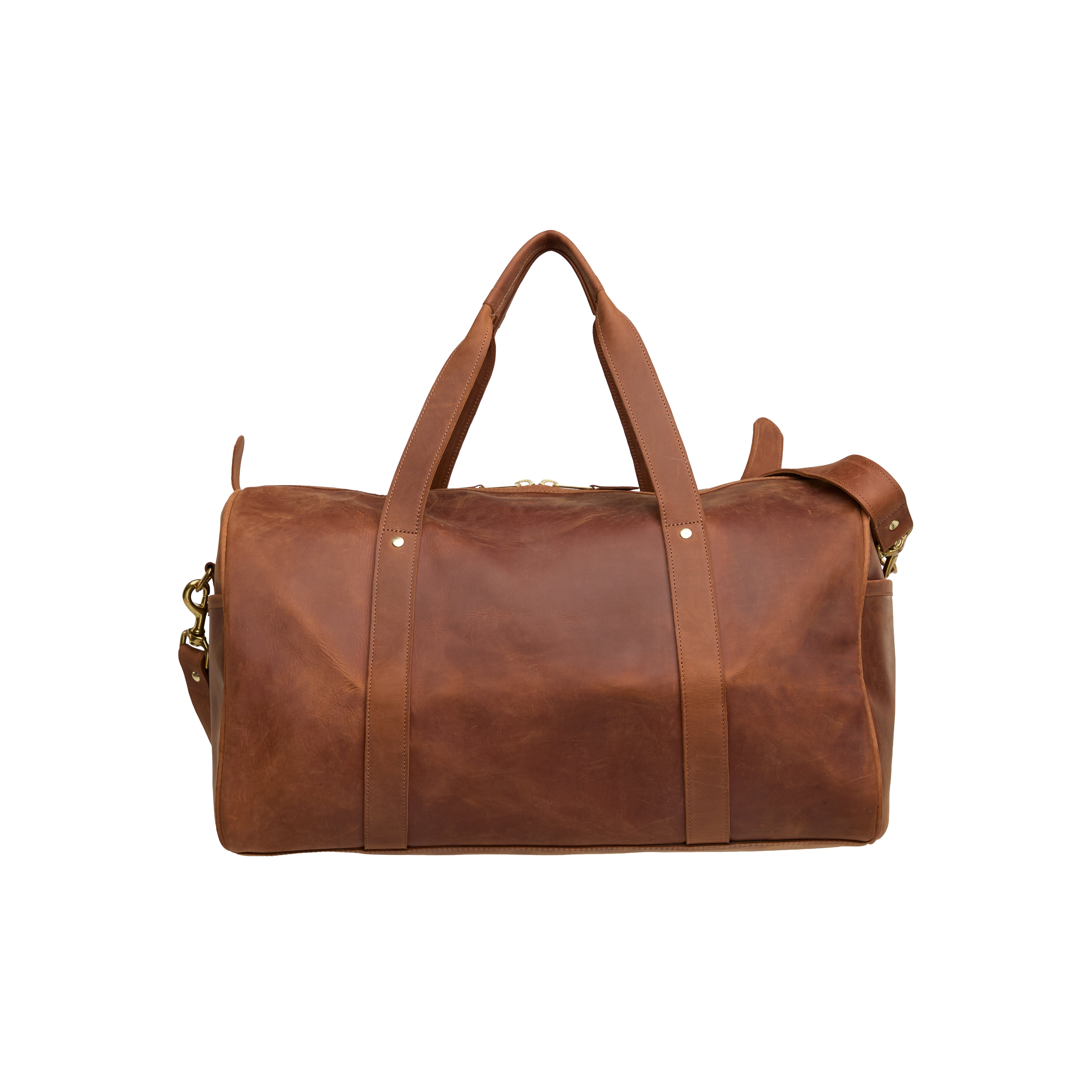 Pull-up Leather Explorer Duffle