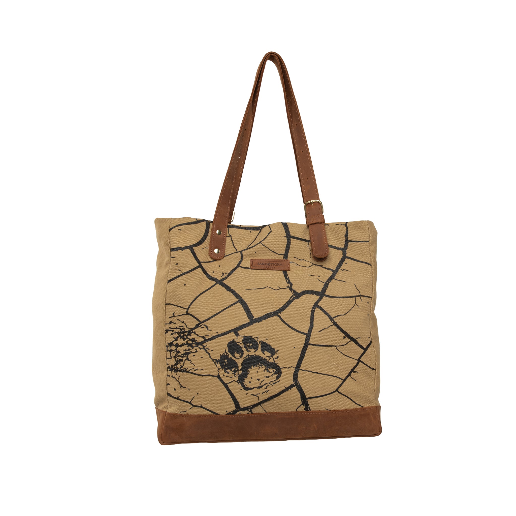Canvas Metrine Tote x Lion Guardian (Bond)