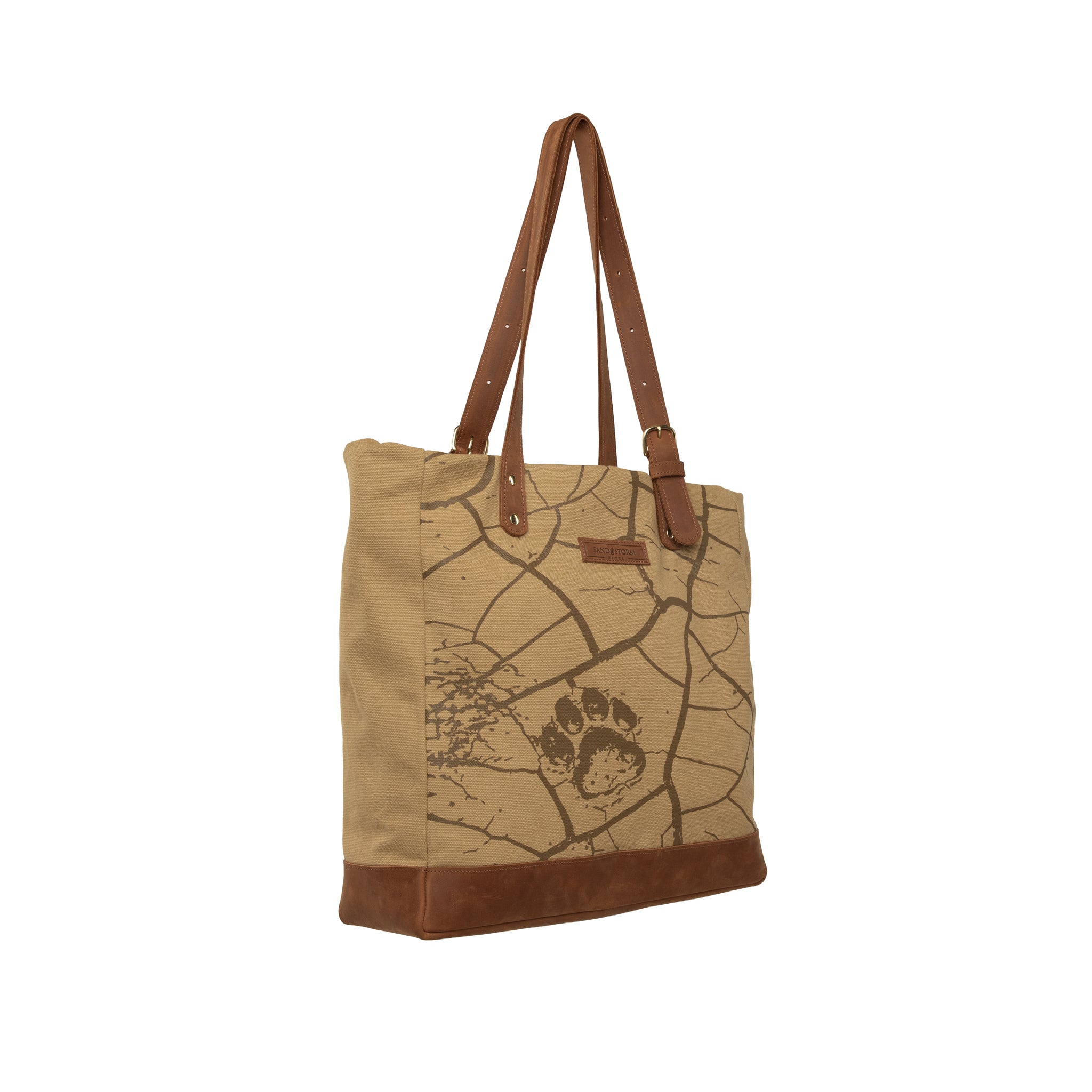 Canvas Metrine Tote x Lion Guardian (Bond)