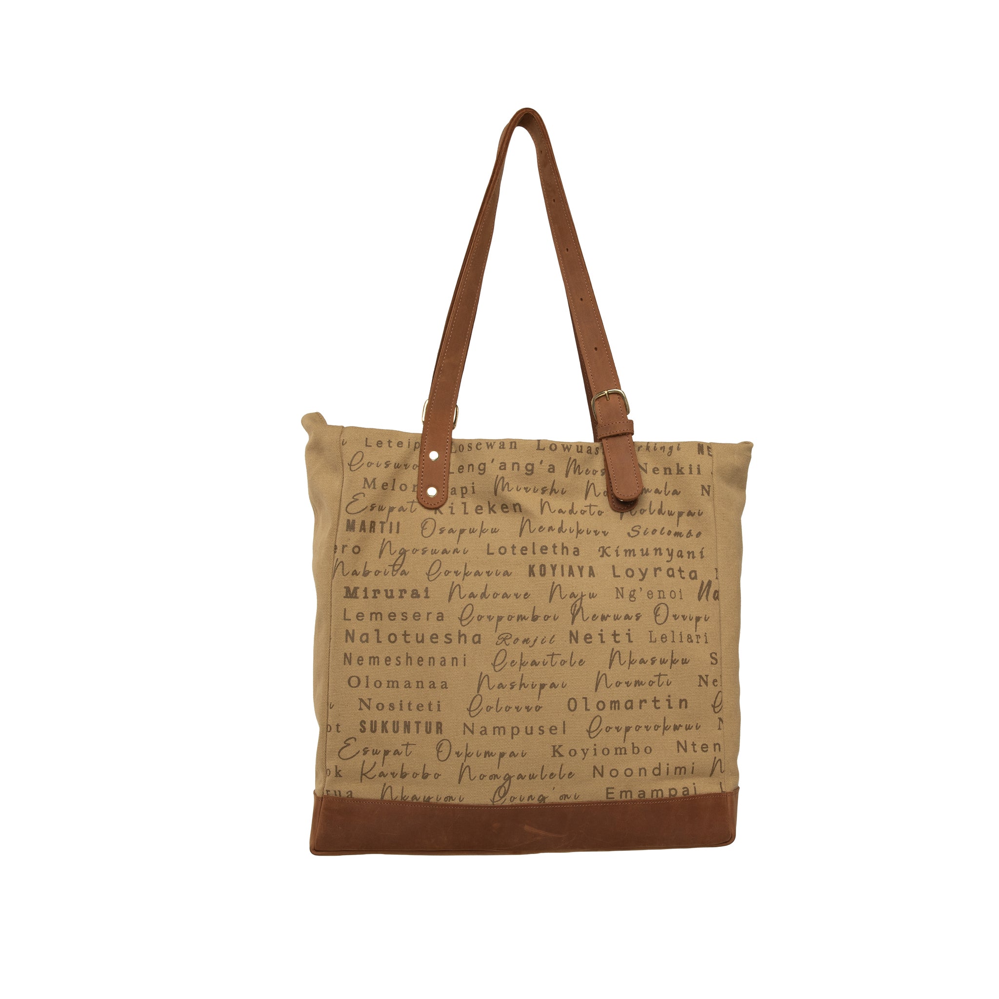 Canvas Metrine Tote x Lion Guardian (Bond)