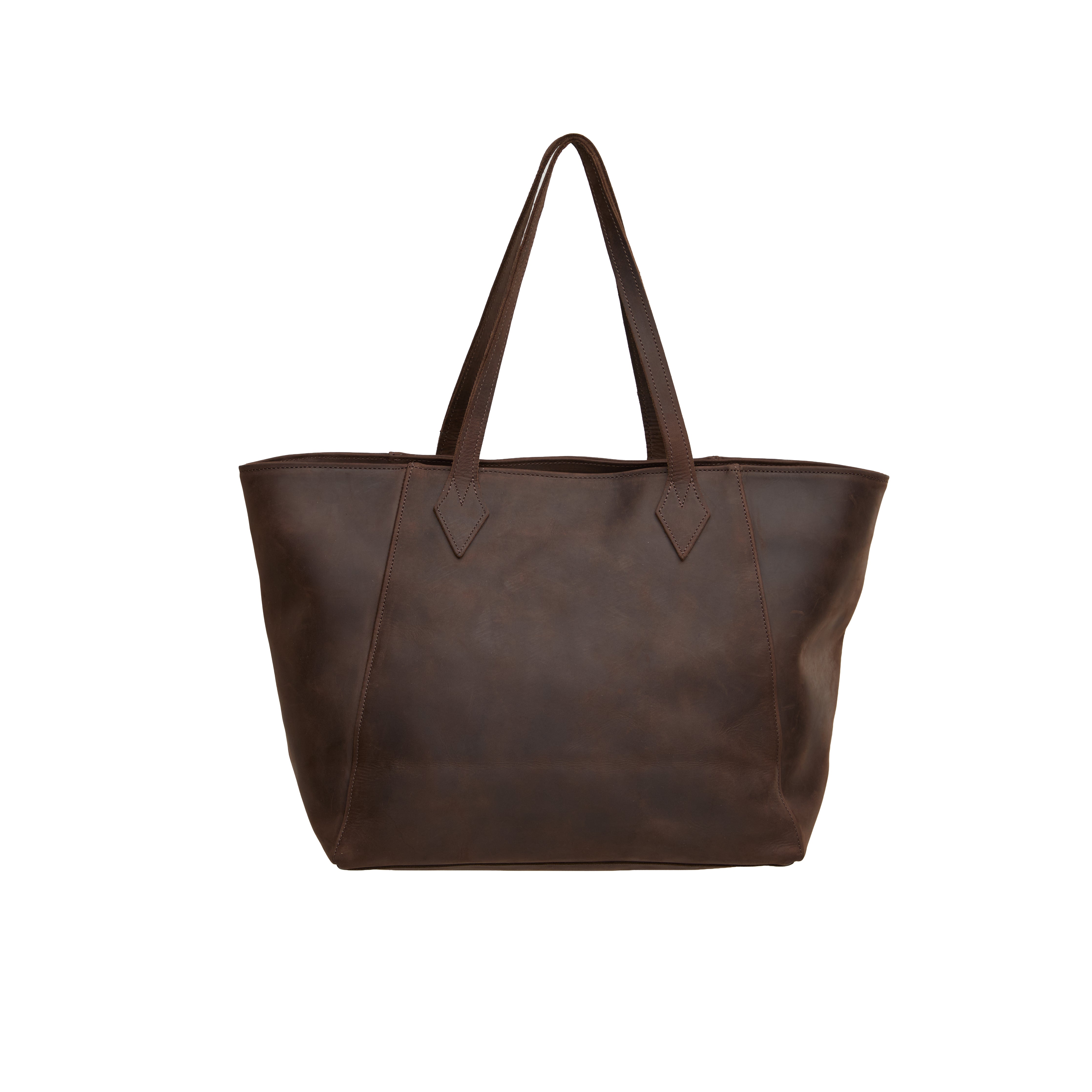 Pull-up Leather Jane Tote