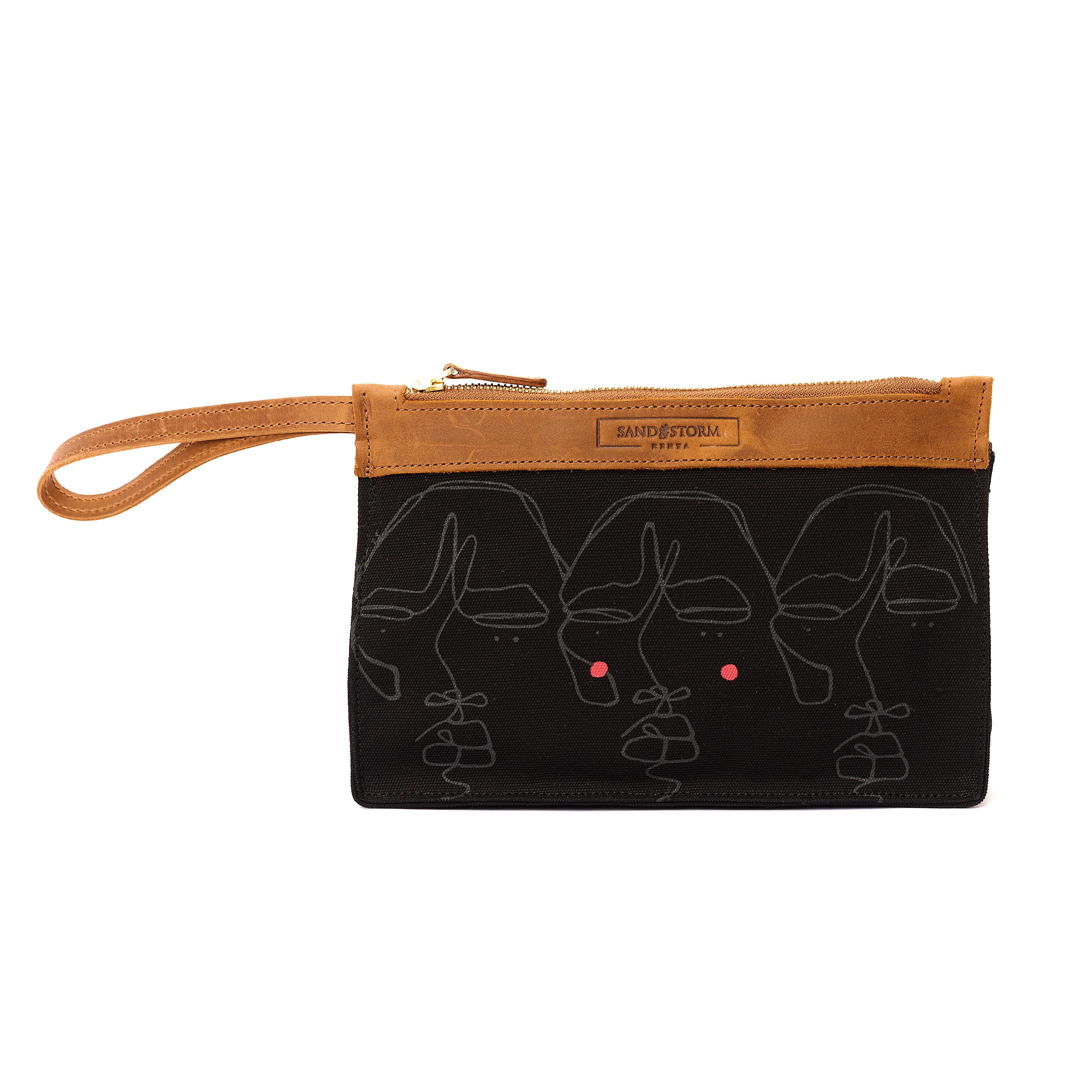 Canvas Agnes Pouch Sita Print x EndoSquared