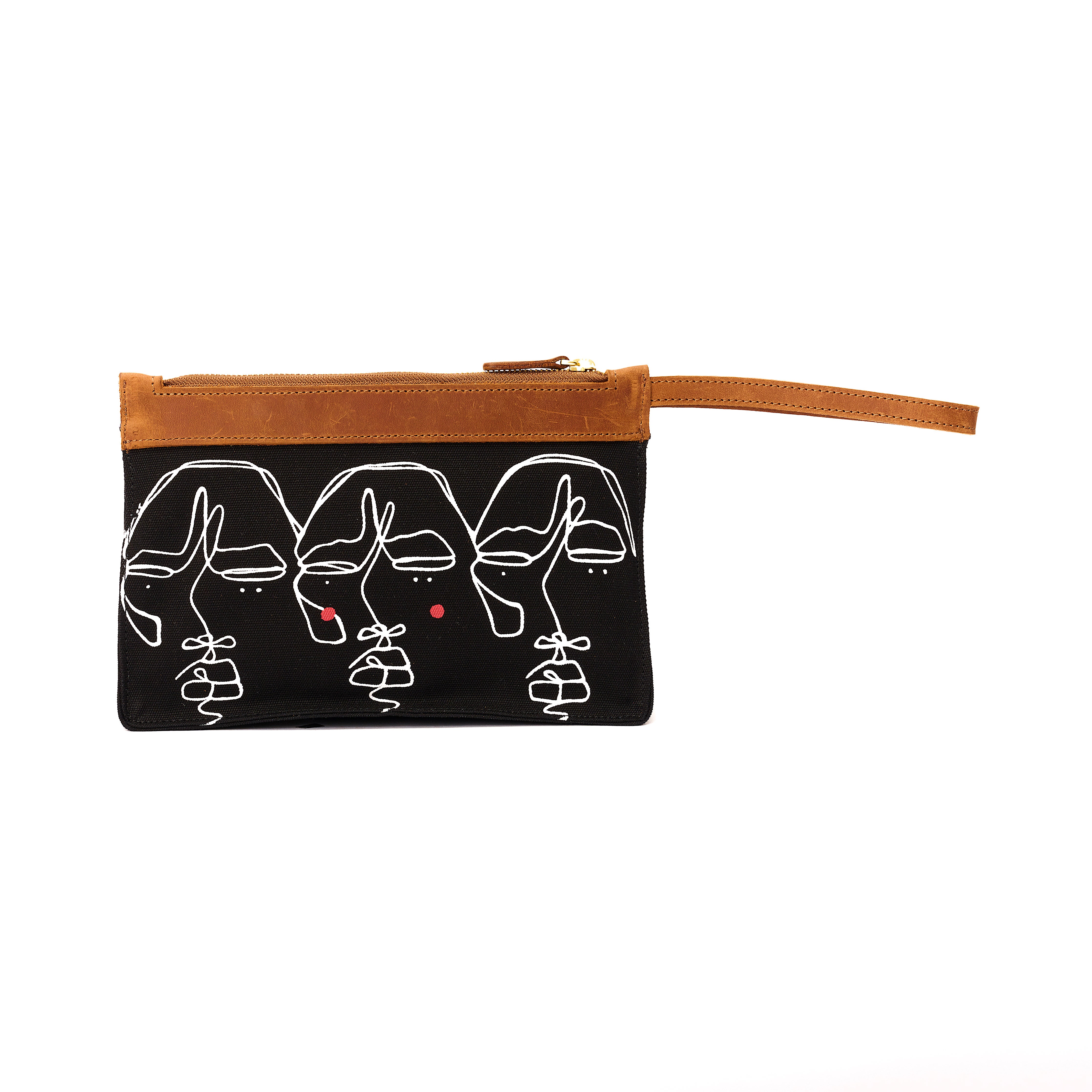 Canvas Agnes Pouch Sita Print x EndoSquared