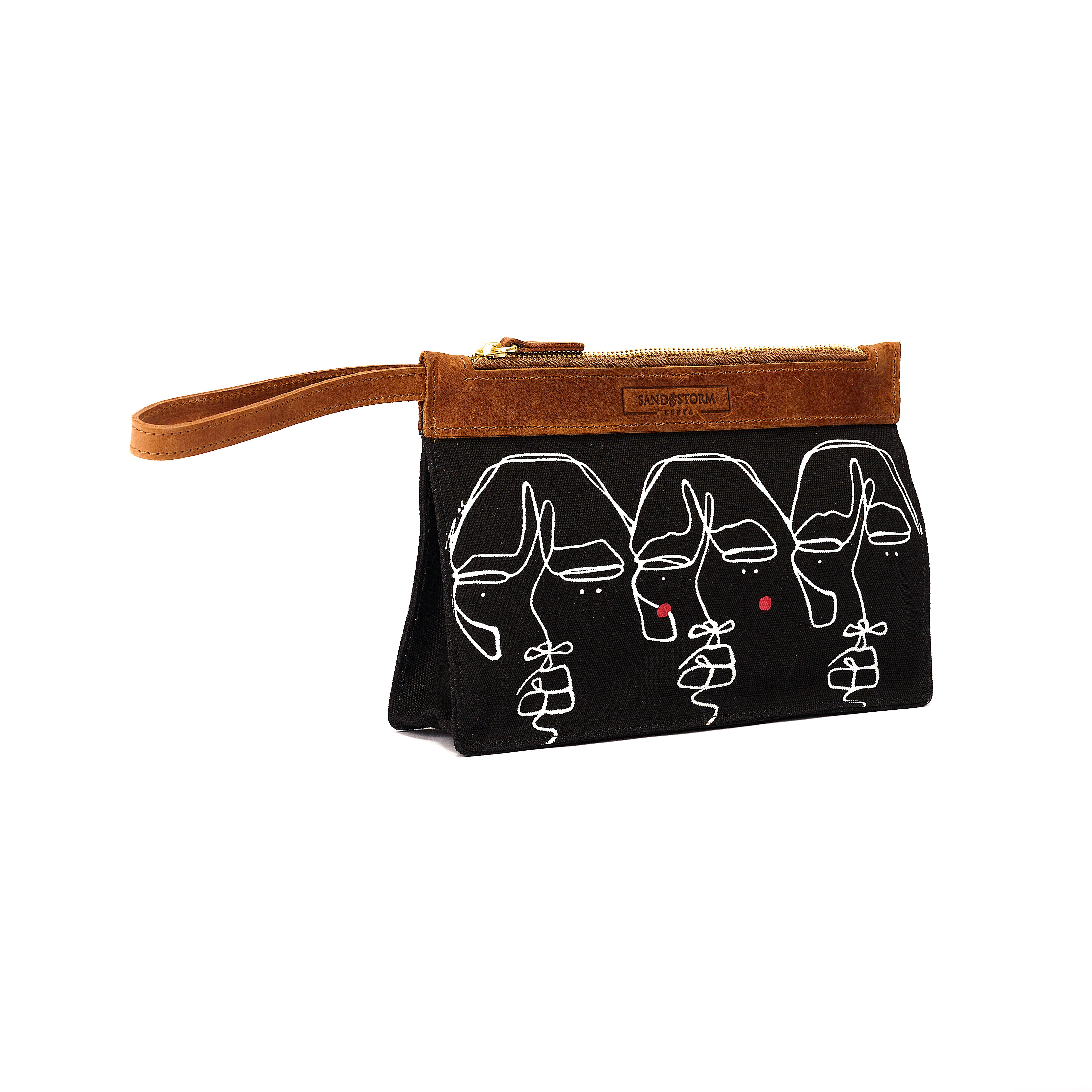 Canvas Agnes Pouch Sita Print x EndoSquared