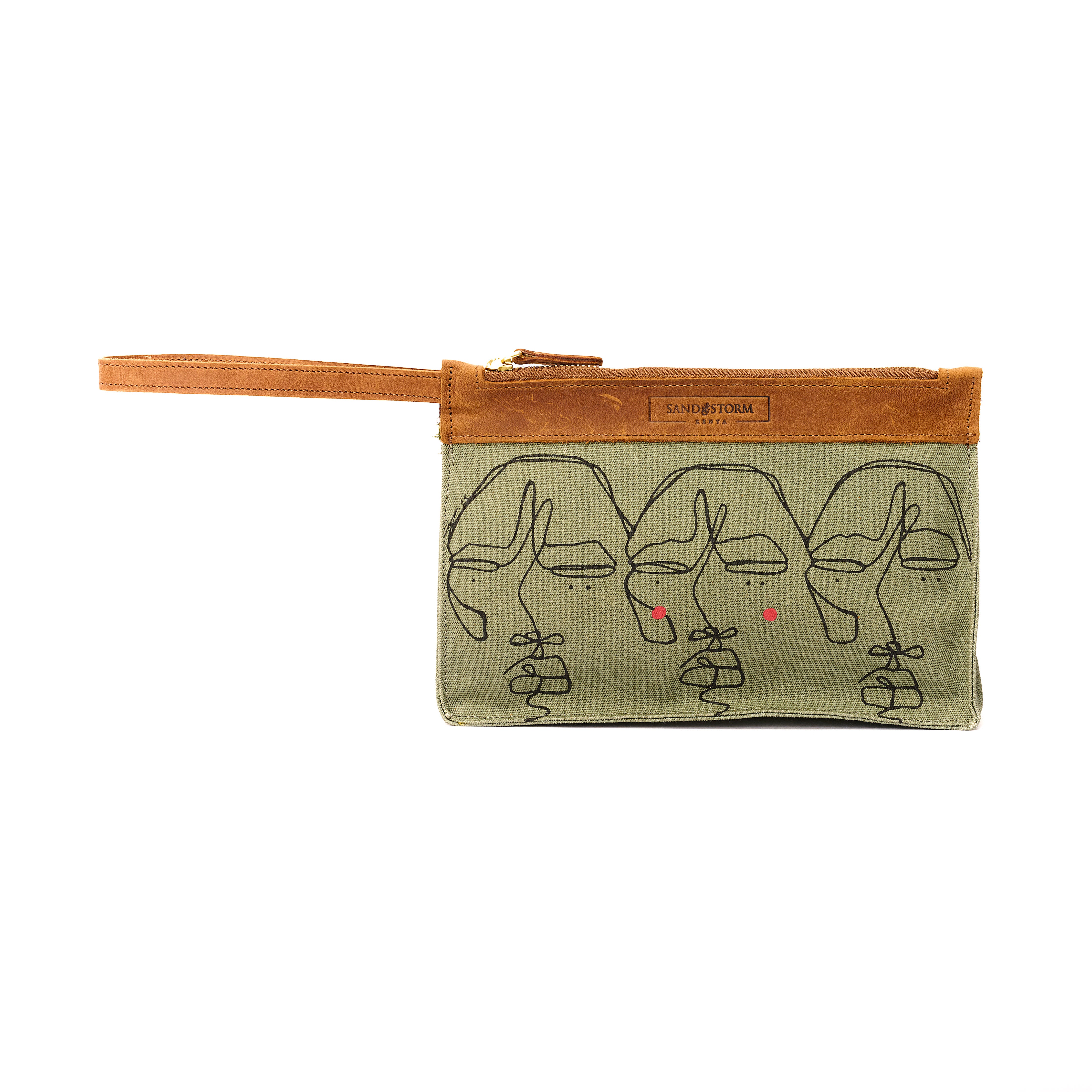 Canvas Agnes Pouch Sita Print x EndoSquared