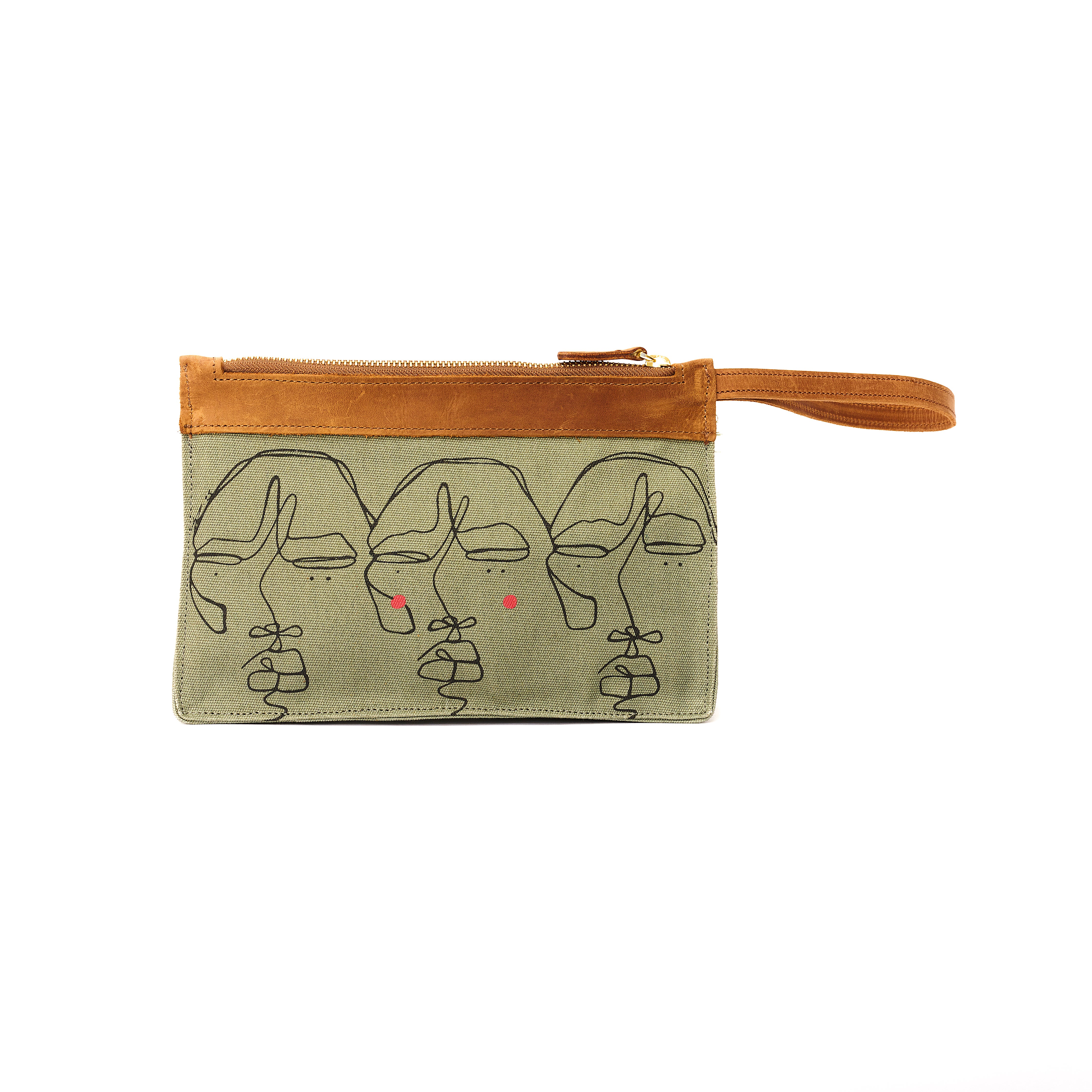 Canvas Agnes Pouch Sita Print x EndoSquared