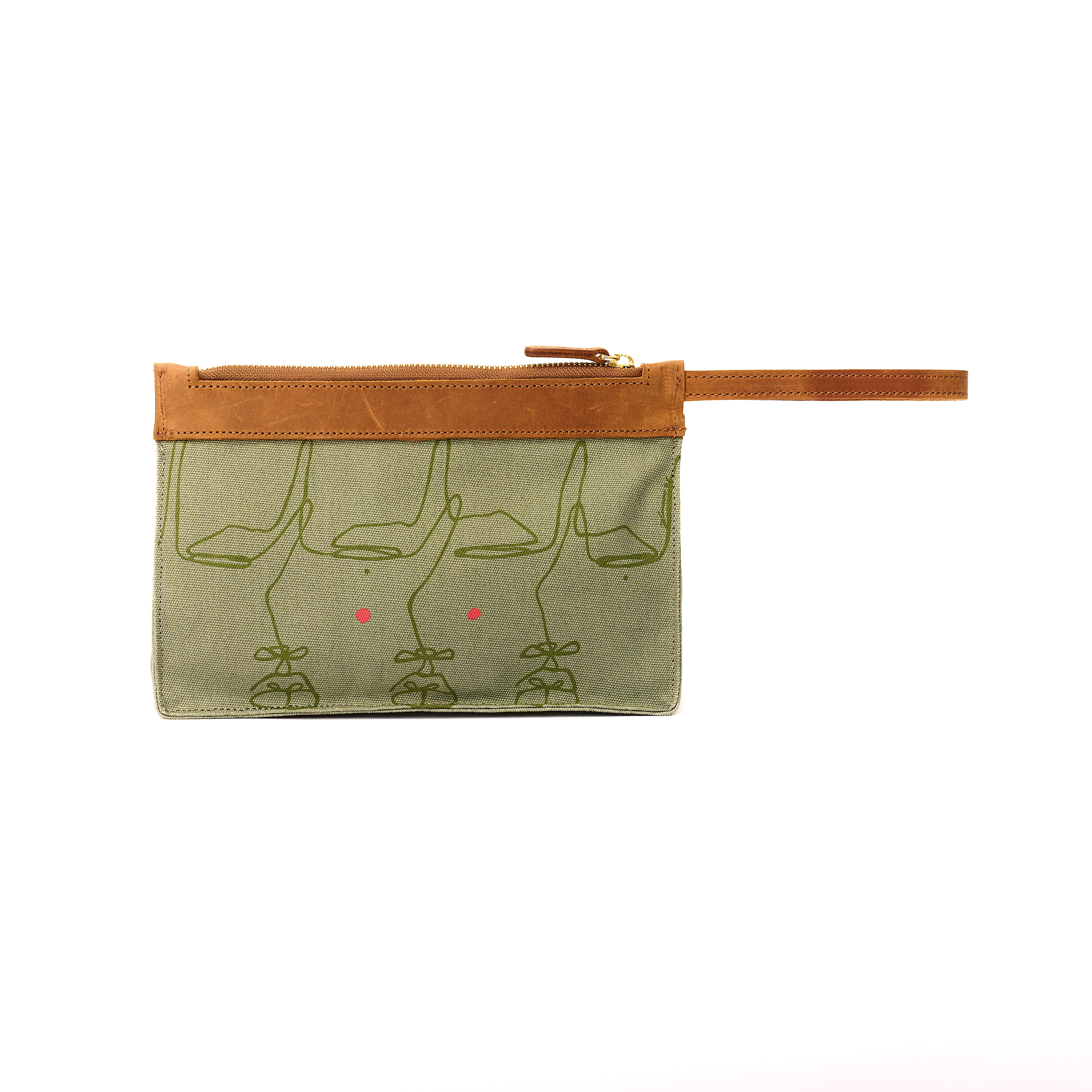 Canvas Agnes Pouch Intertwine Print x EndoSquared