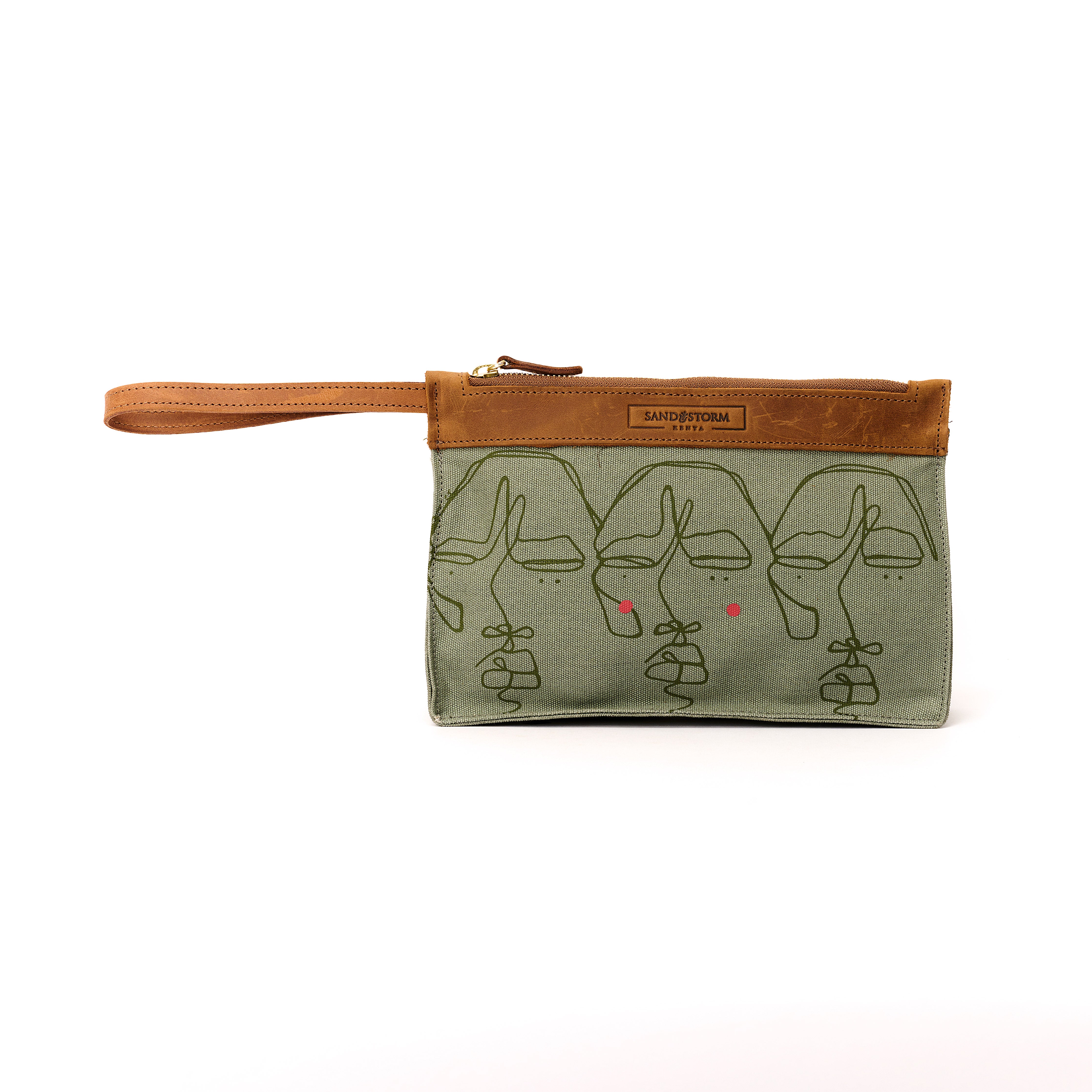 Canvas Agnes Pouch Sita Print x EndoSquared