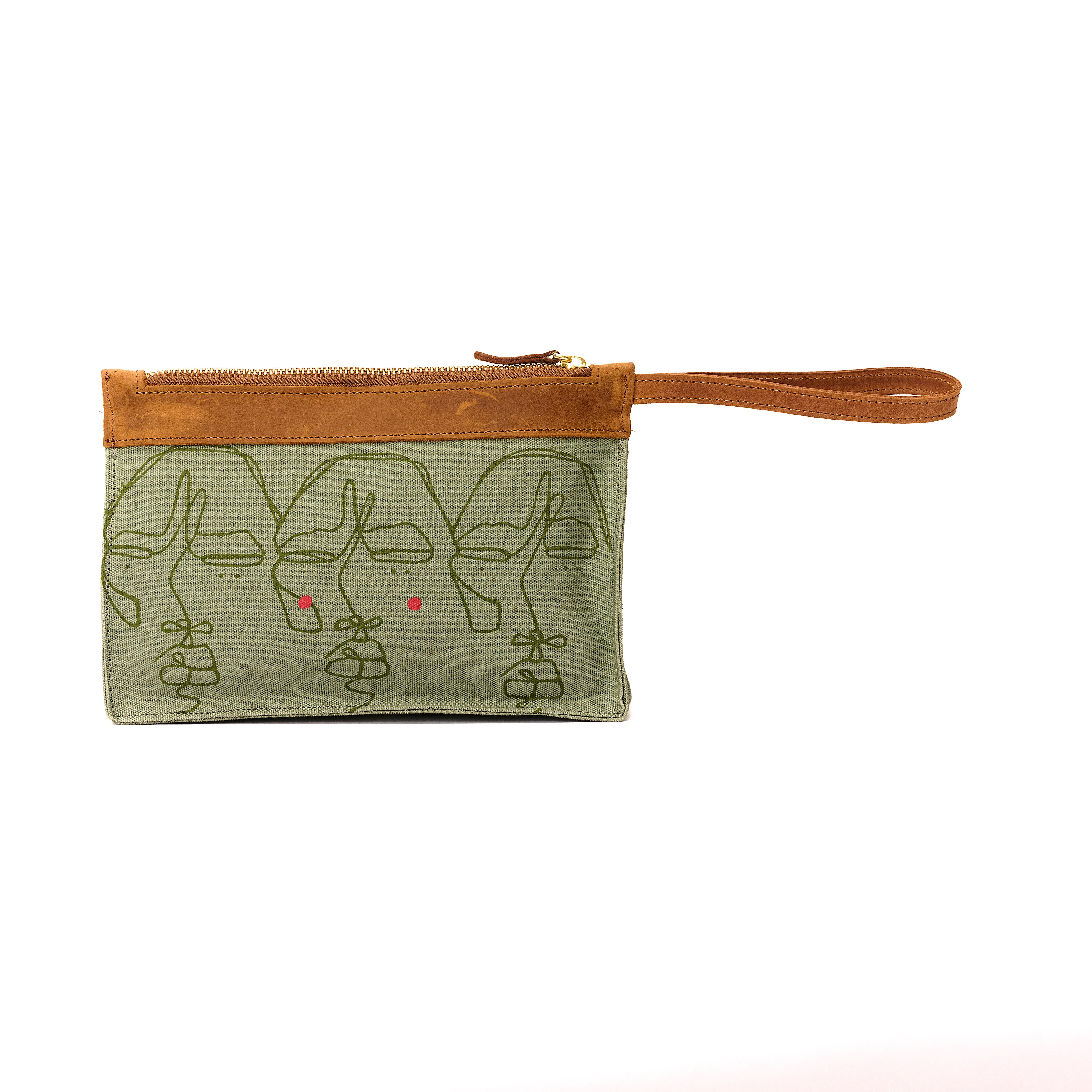 Canvas Agnes Pouch Sita Print x EndoSquared