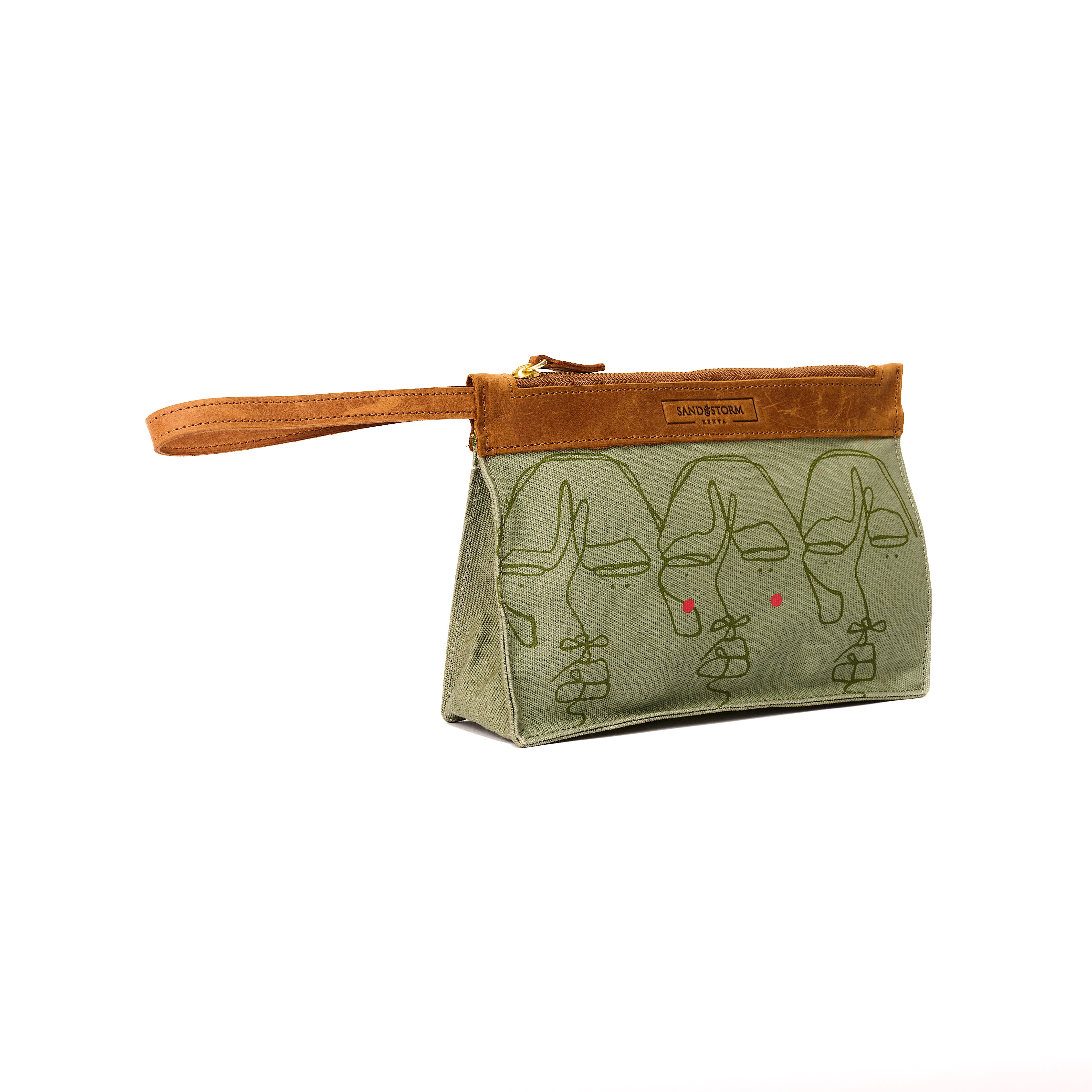 Canvas Agnes Pouch Sita Print x EndoSquared