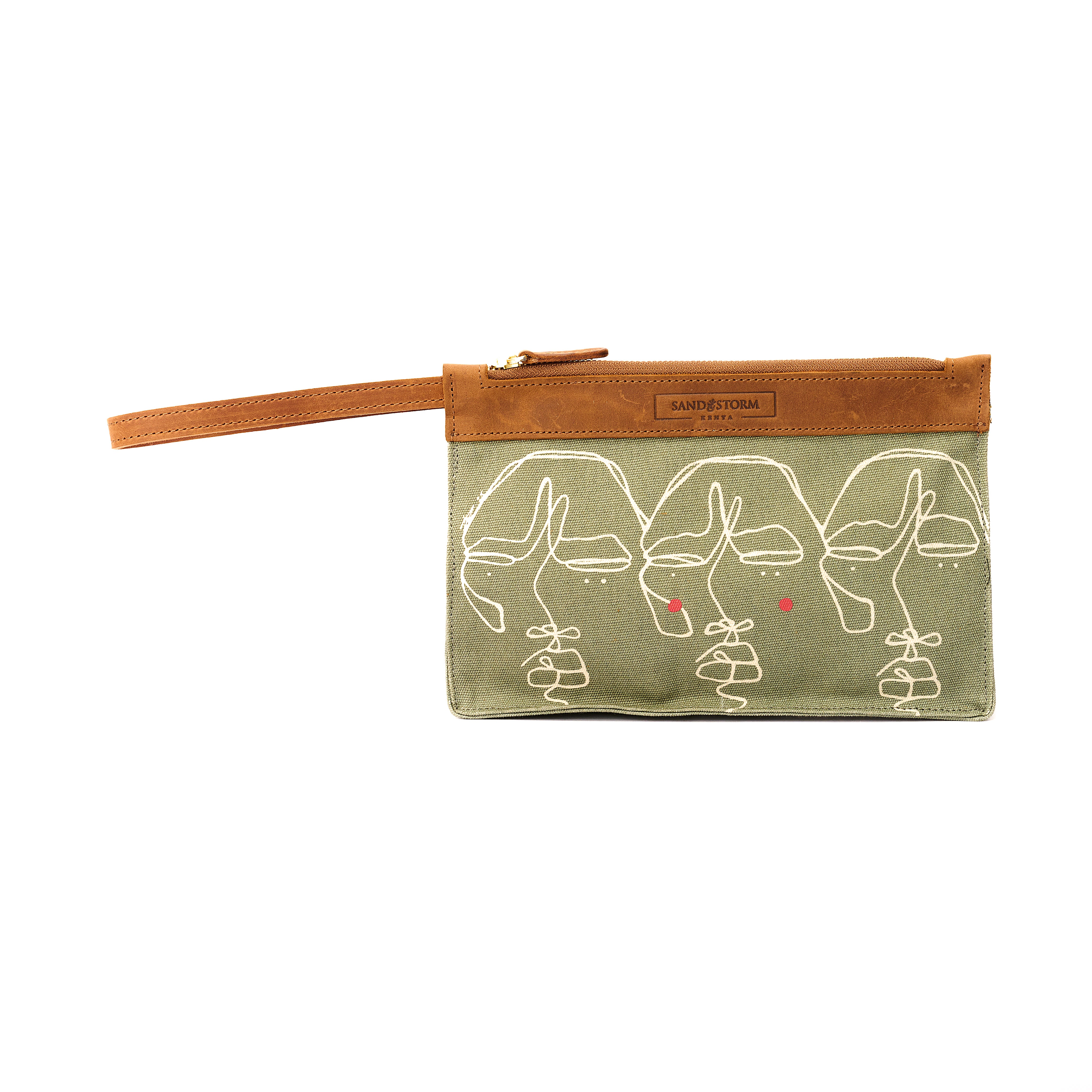 Canvas Agnes Pouch Sita Print x EndoSquared