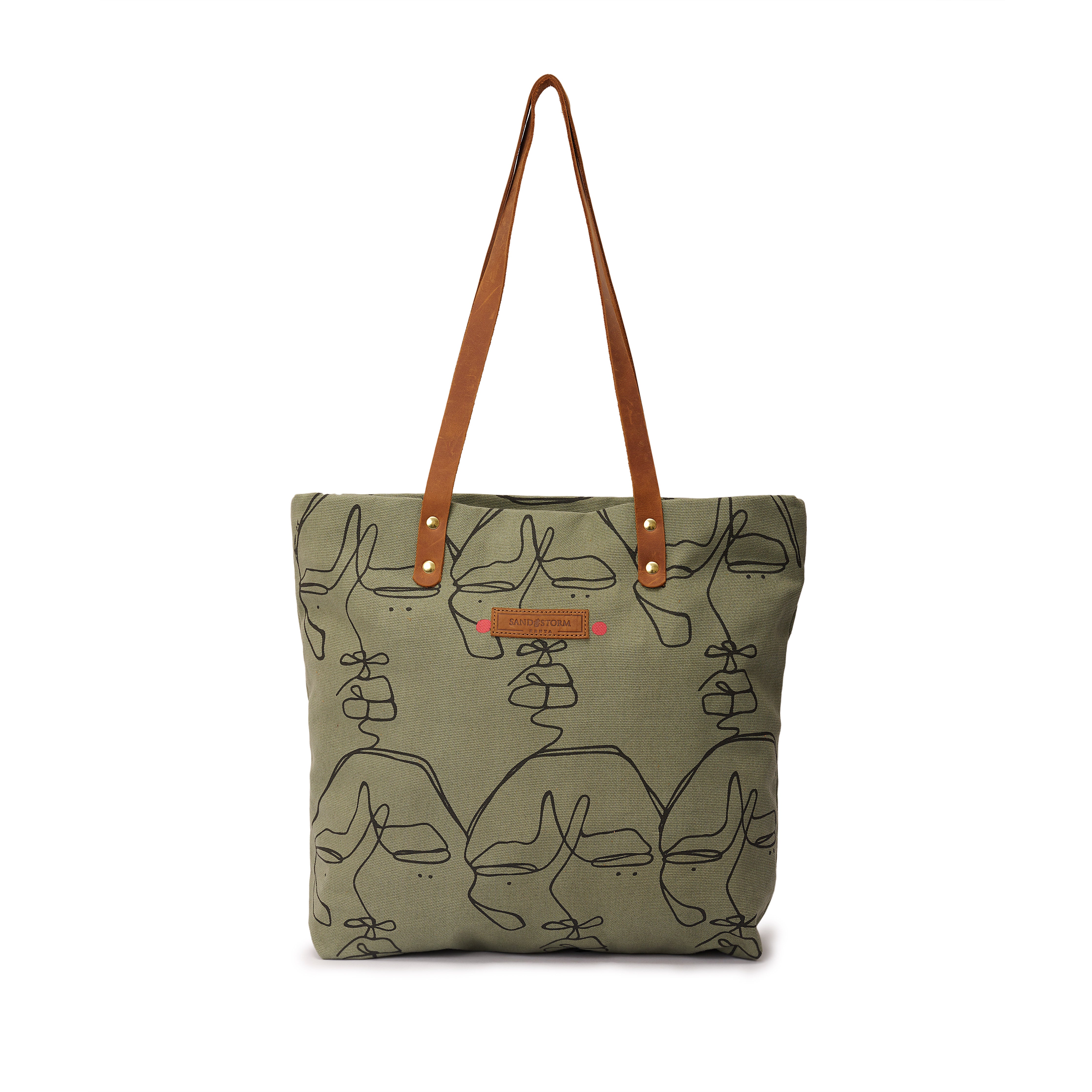 Canvas Dorothy Tote Sita Print x EndoSquared