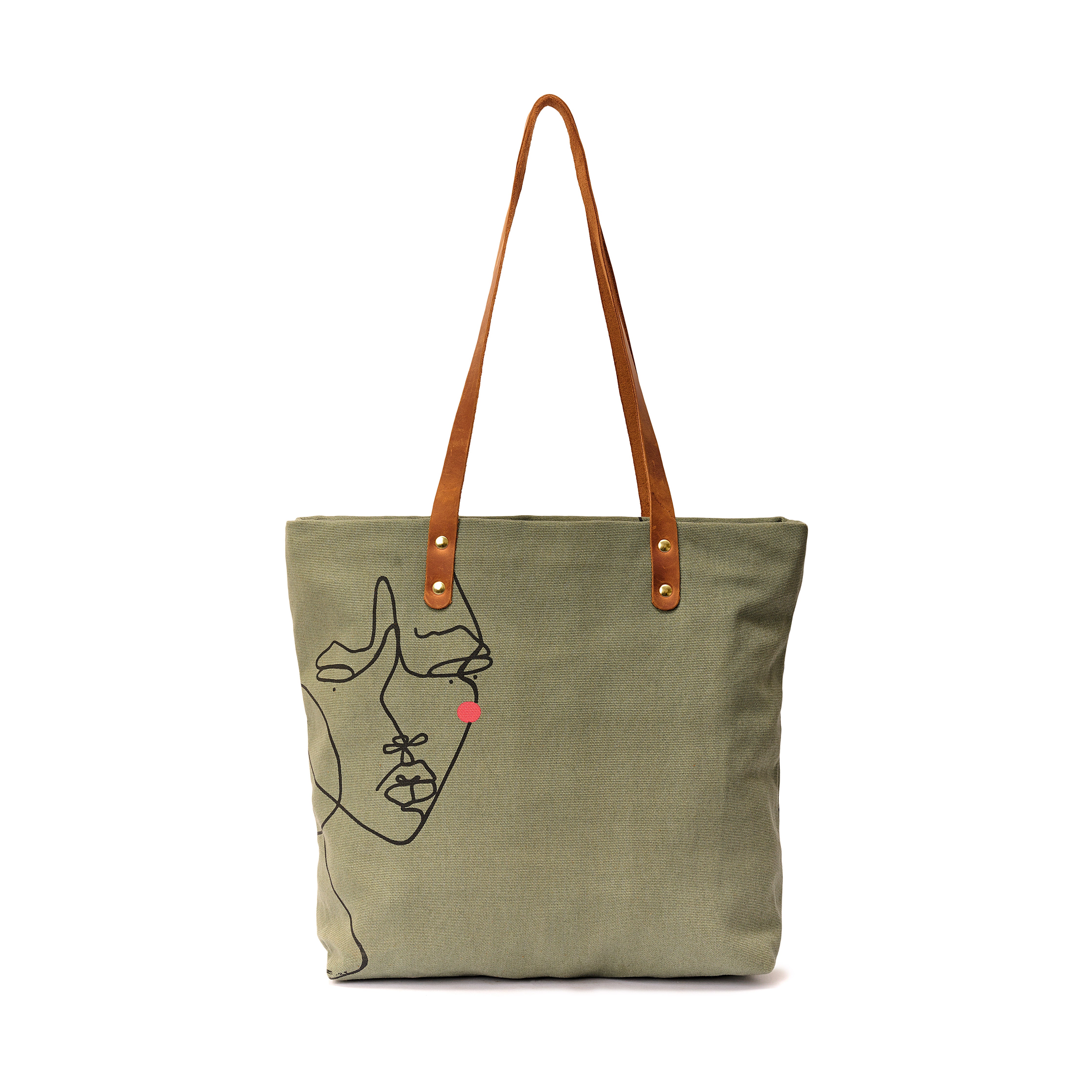 Canvas Dorothy Tote Gaze Print x EndoSquared