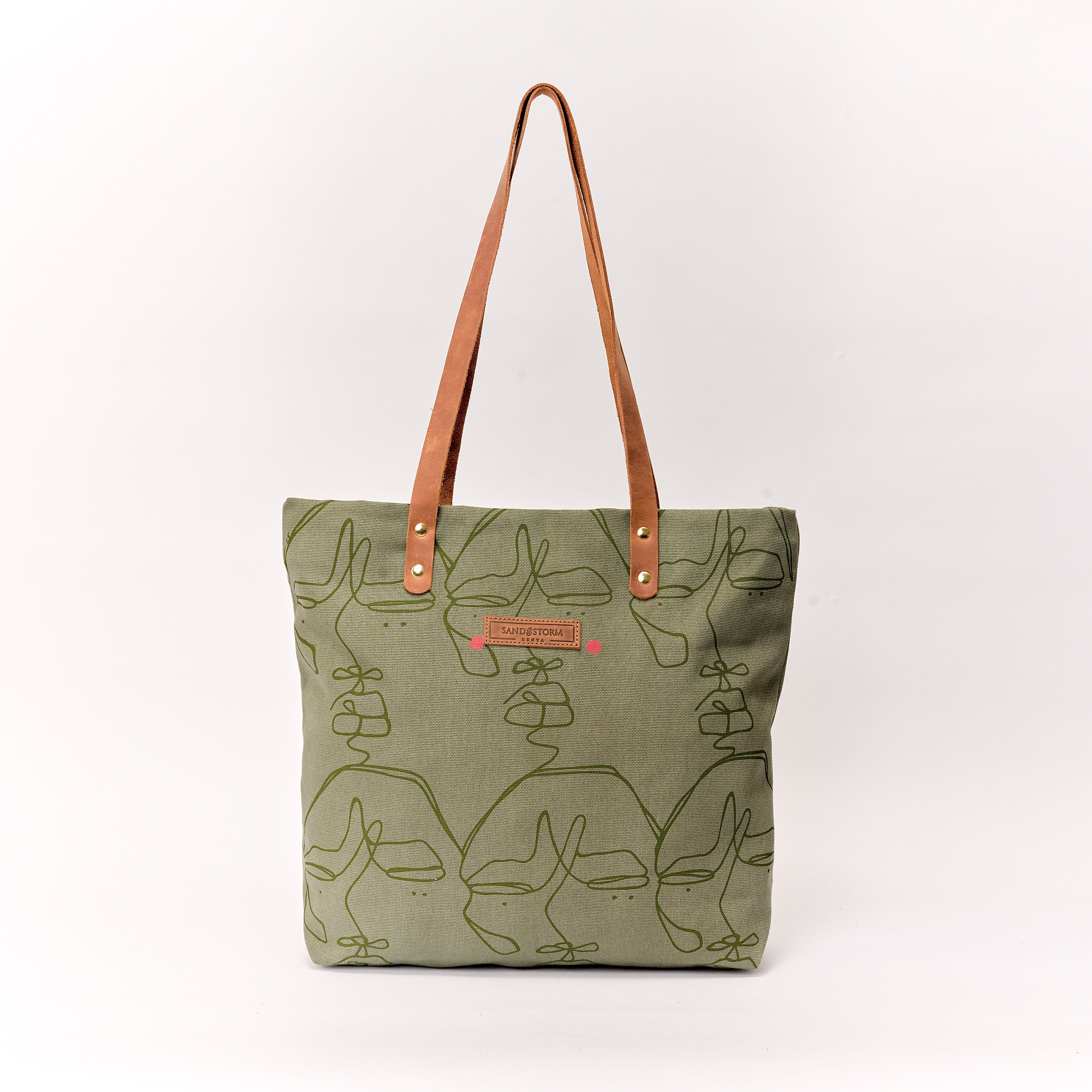 Canvas Dorothy Tote Sita Print x EndoSquared