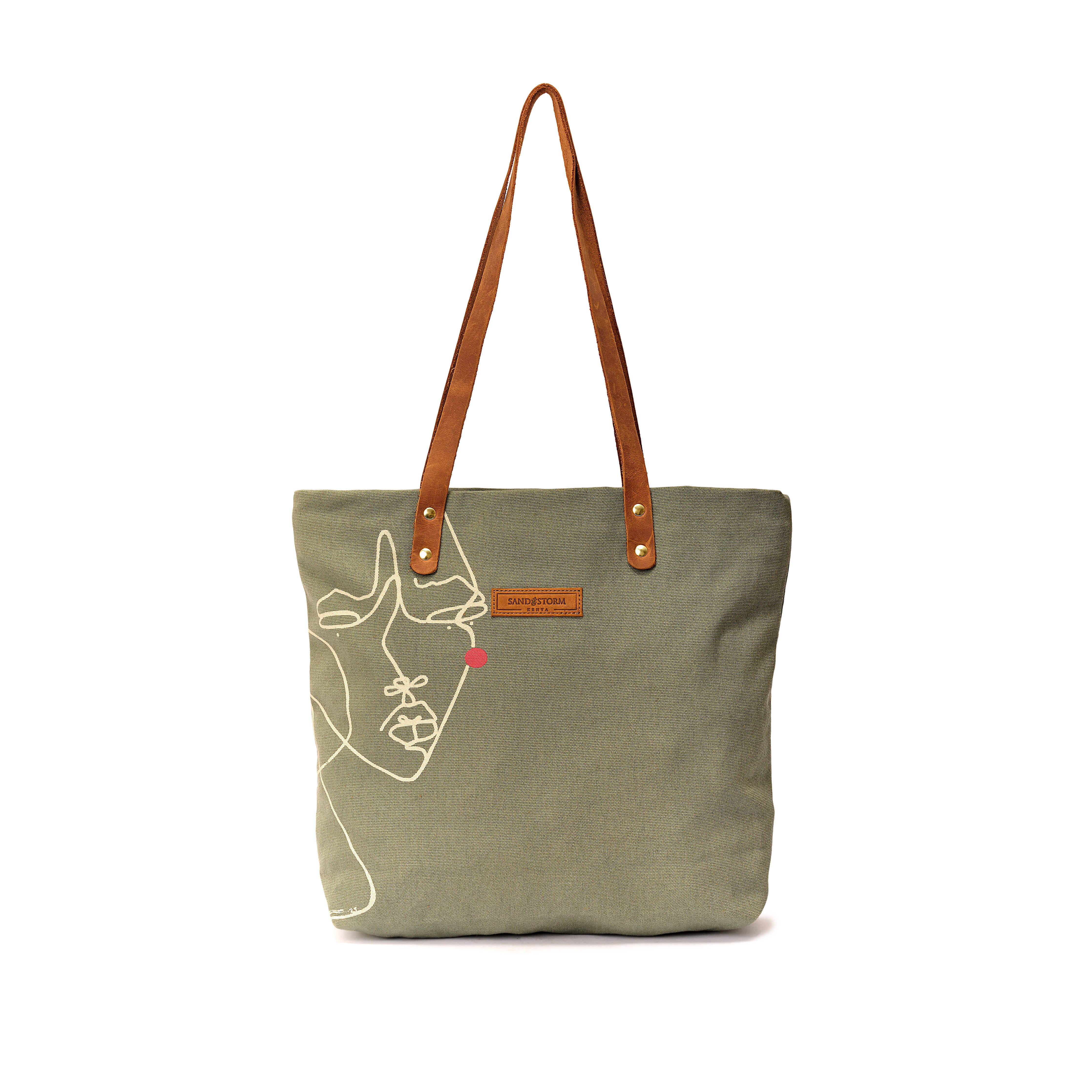 Canvas Dorothy Tote Gaze Print x EndoSquared