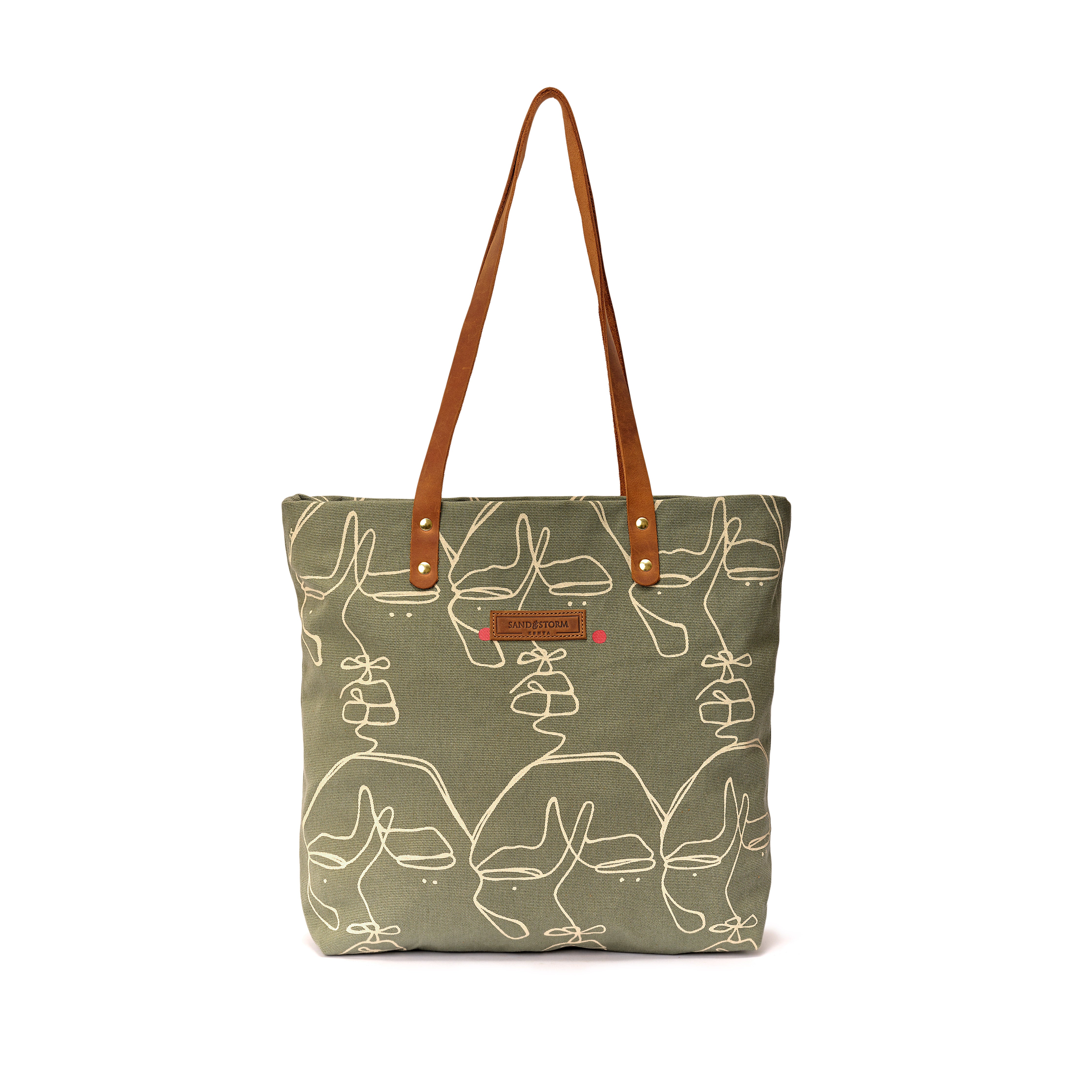 Canvas Dorothy Tote Sita Print x EndoSquared