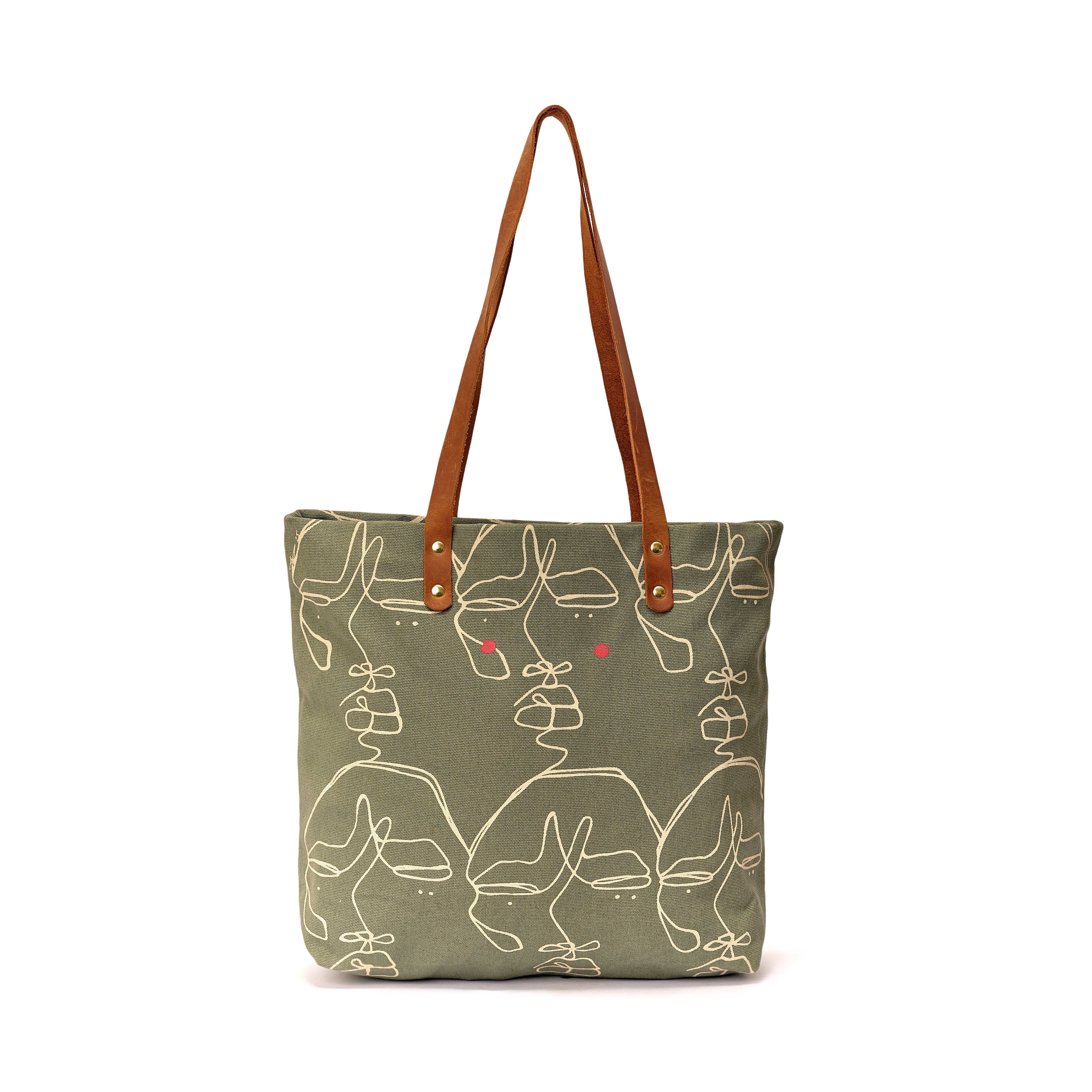 Canvas Dorothy Tote Sita Print x EndoSquared