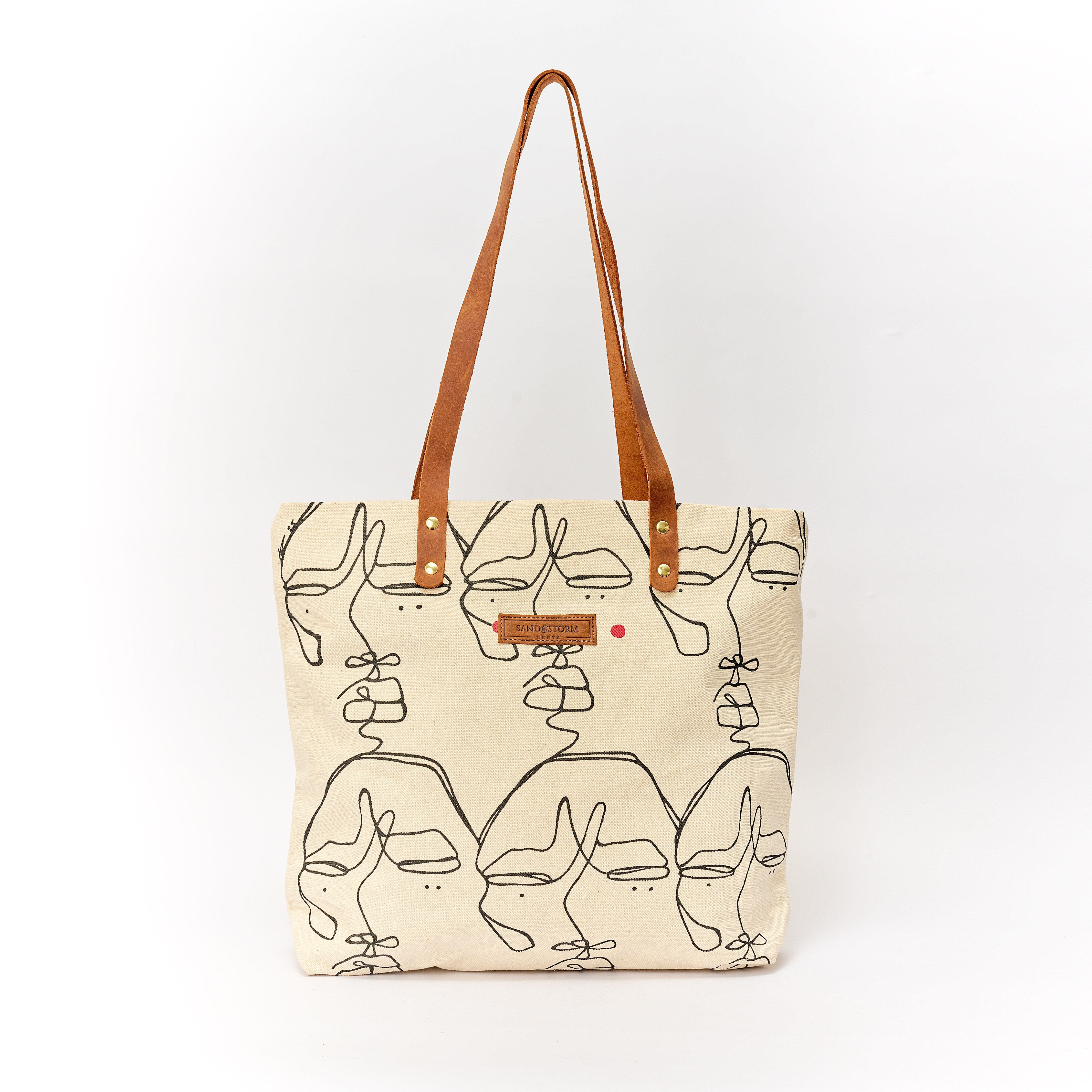 Canvas Dorothy Tote Sita Print x EndoSquared