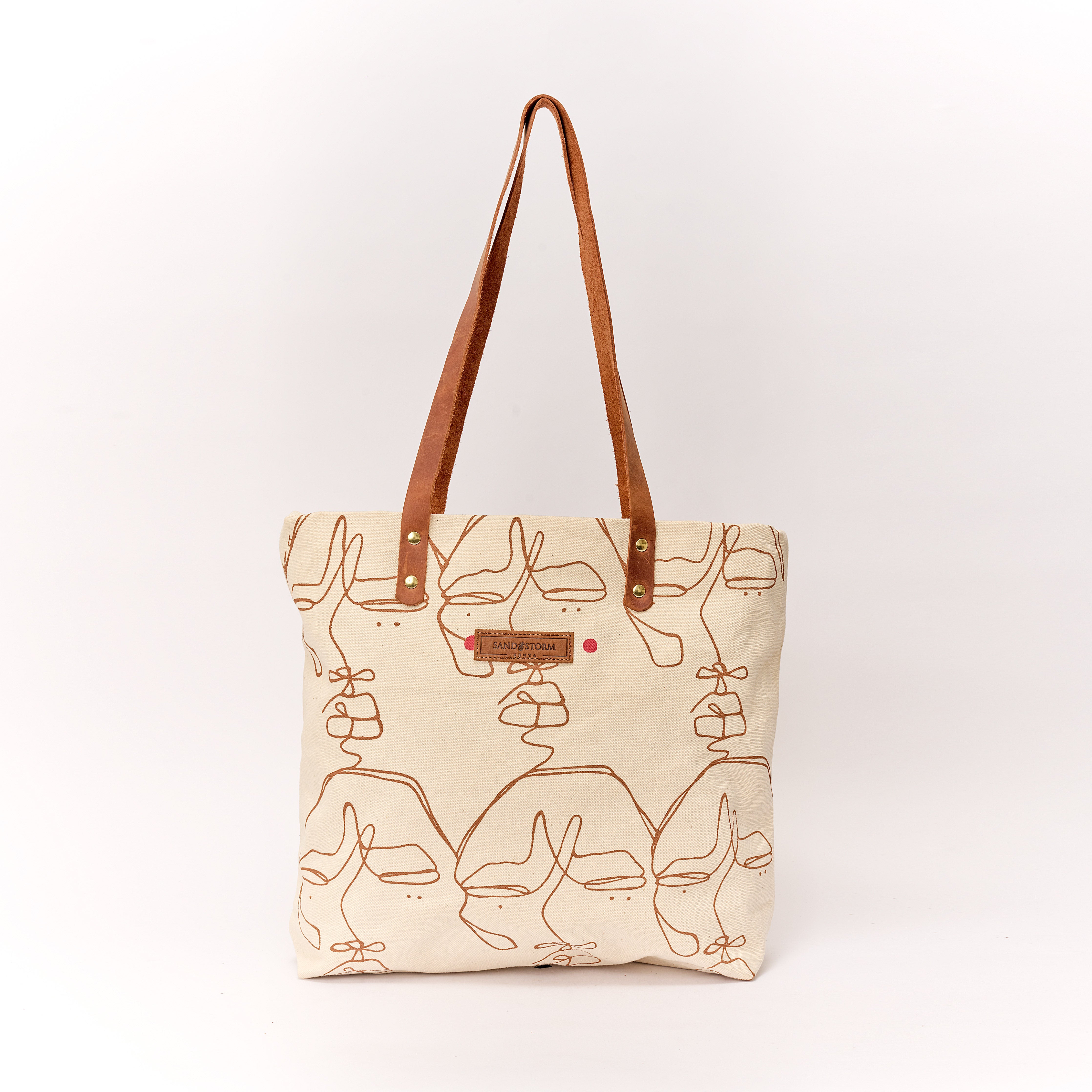Canvas Dorothy Tote Sita Print x EndoSquared