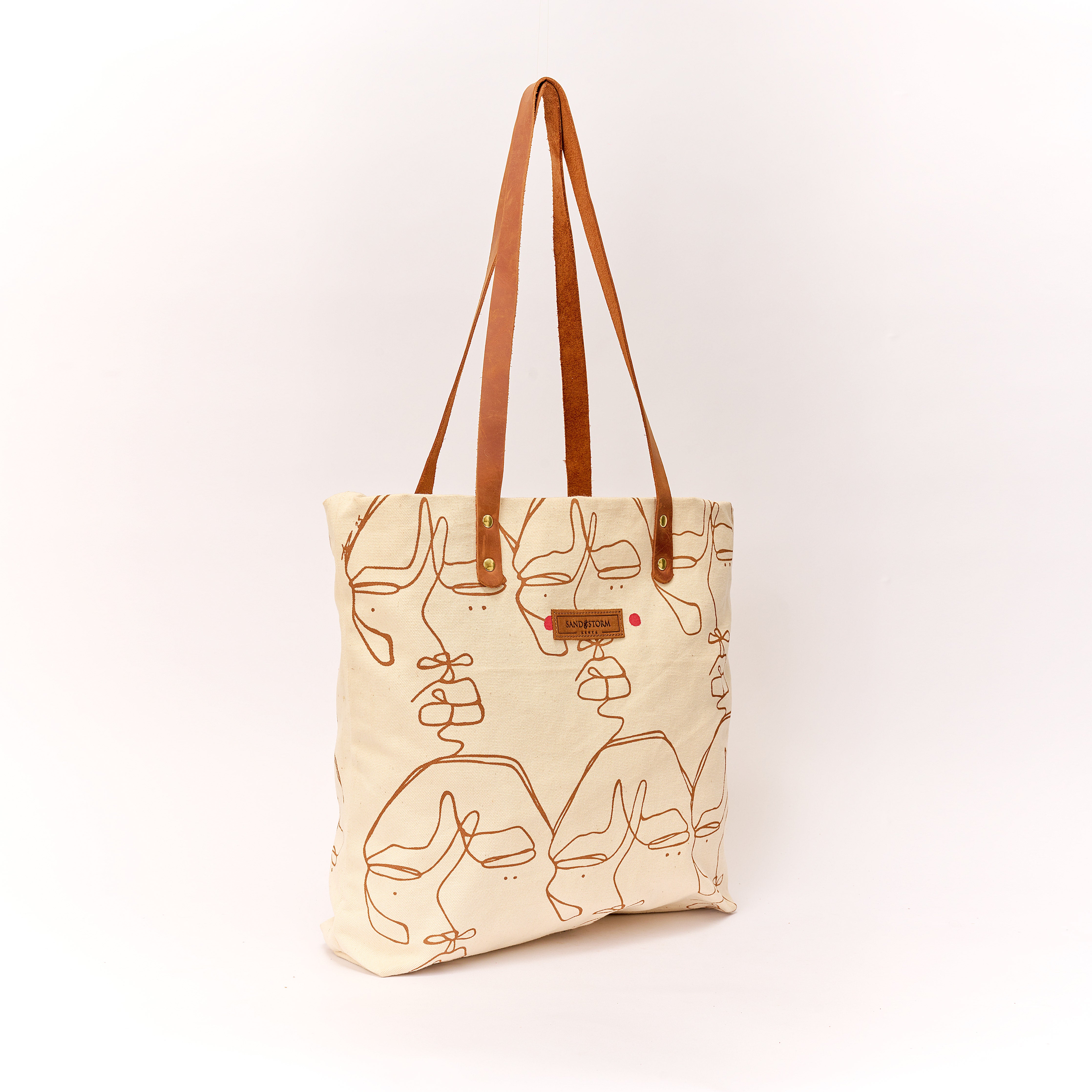 Canvas Dorothy Tote Sita Print x EndoSquared