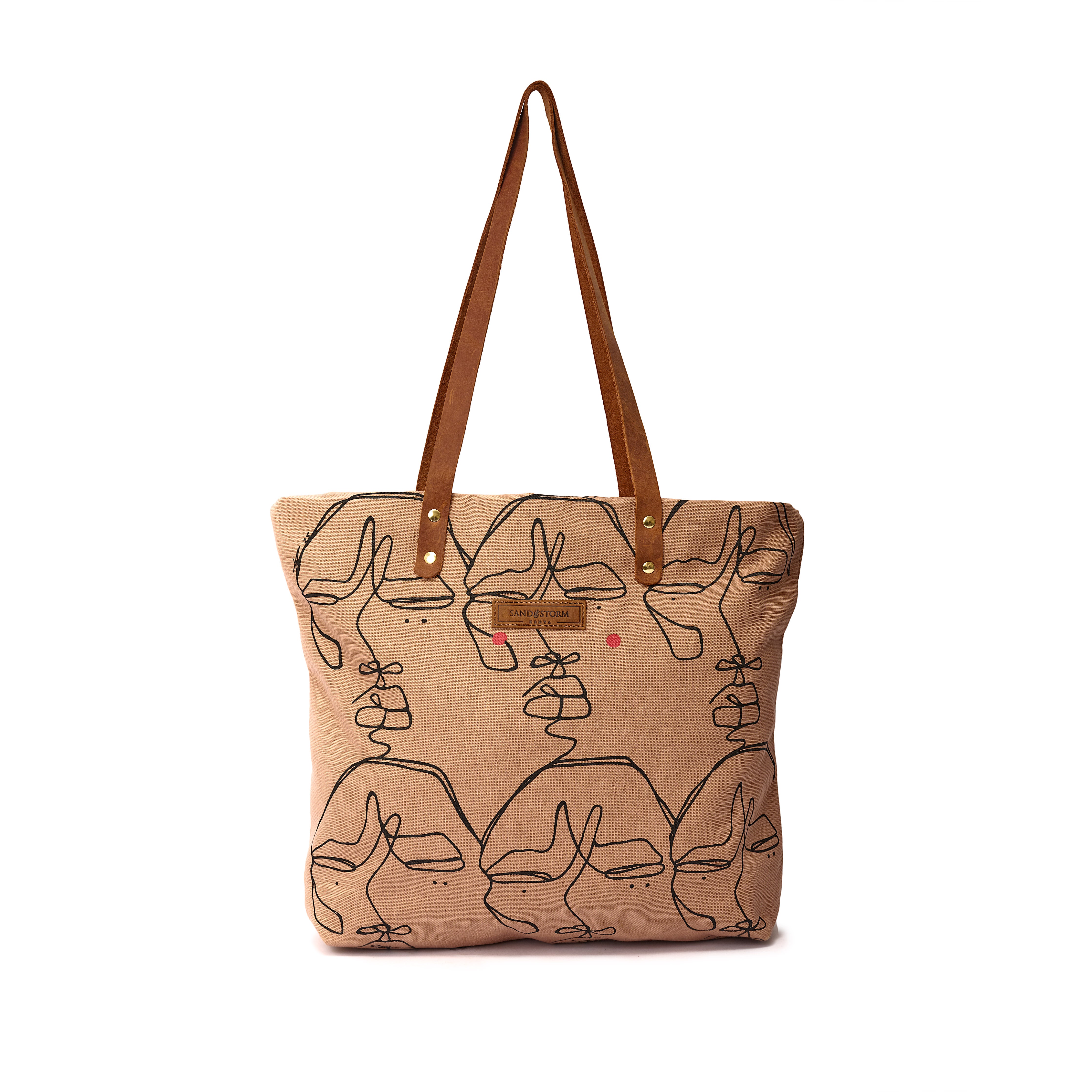 Canvas Dorothy Tote Sita Print x EndoSquared