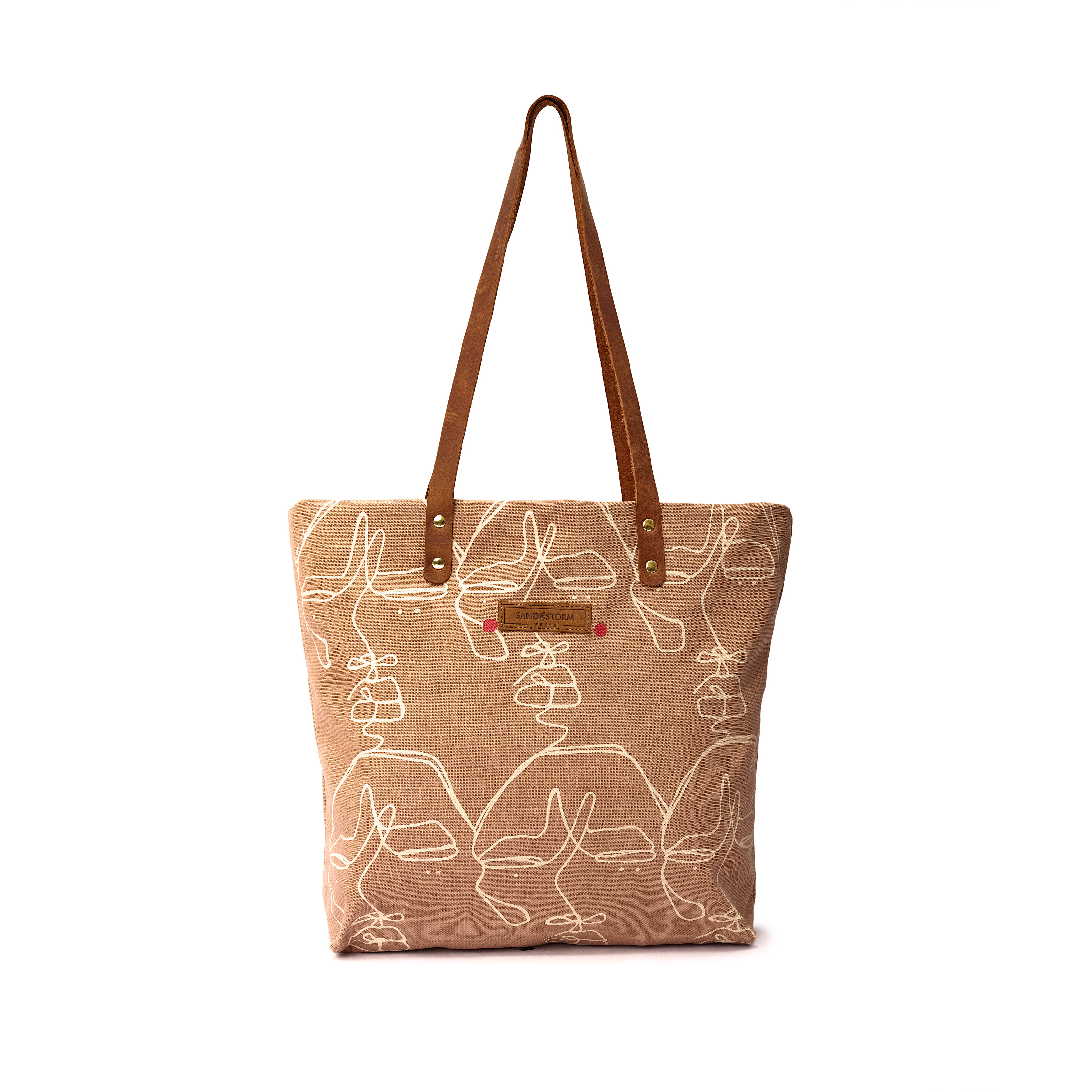 Canvas Dorothy Tote Sita Print x EndoSquared