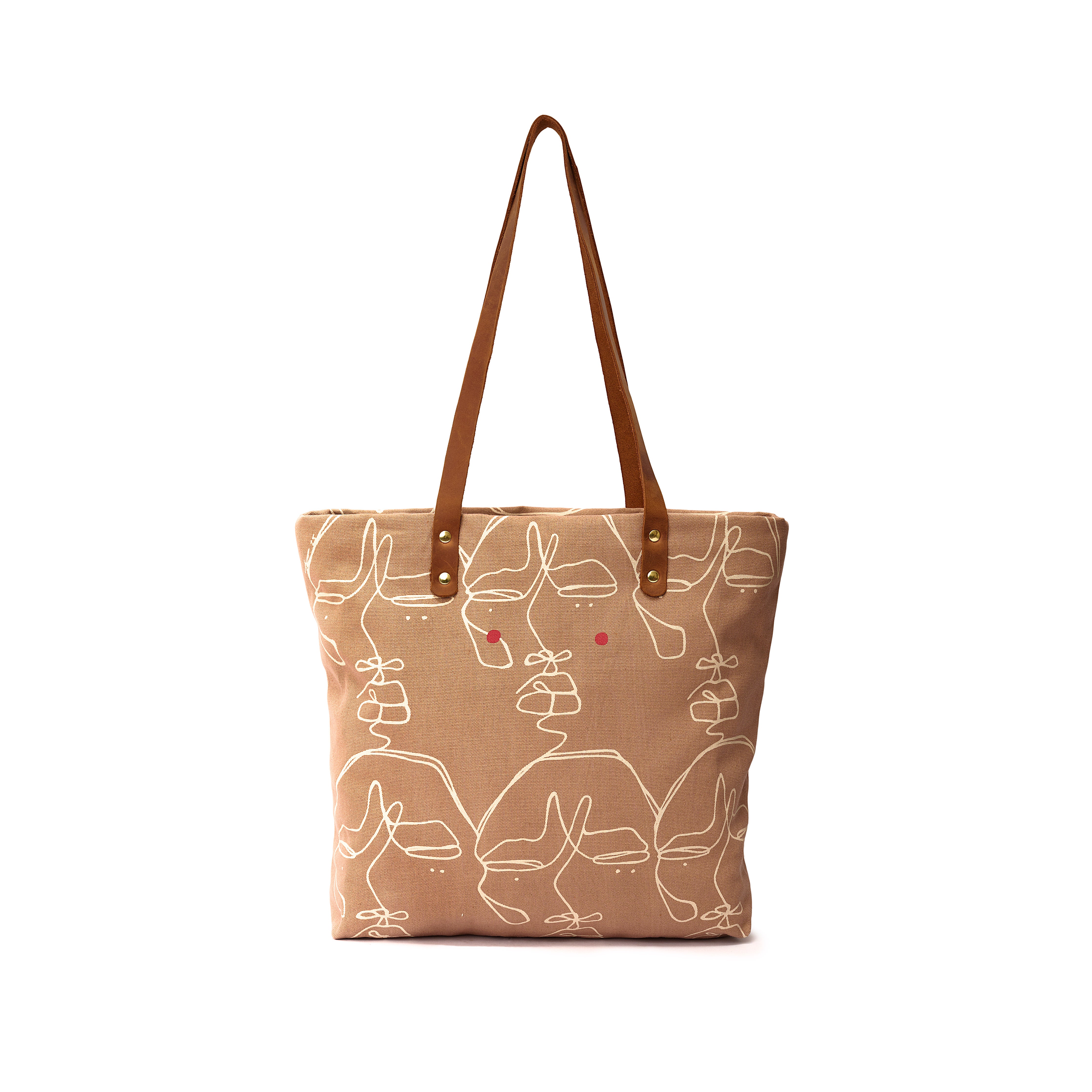 Canvas Dorothy Tote Sita Print x EndoSquared