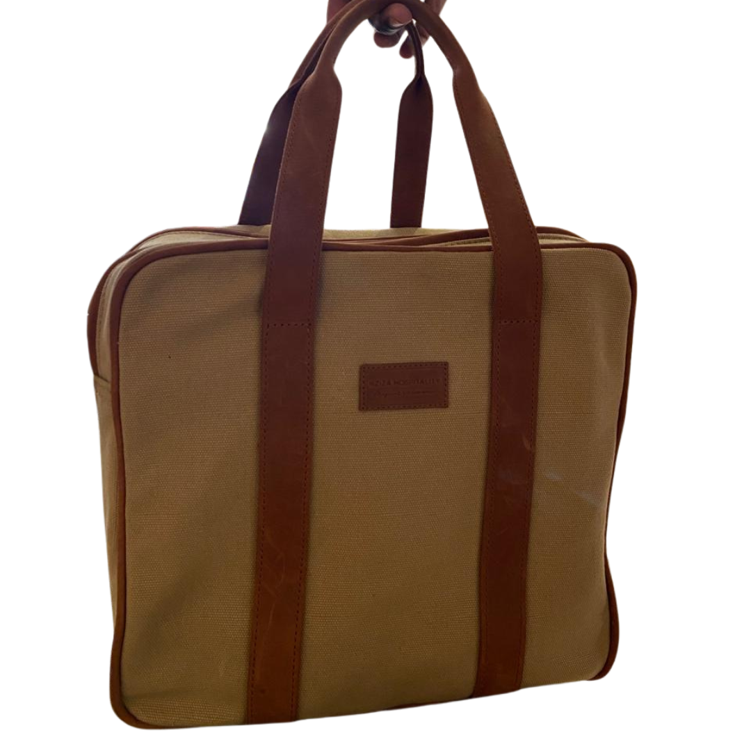 Corporate Custom Canvas Pili Folio Bag