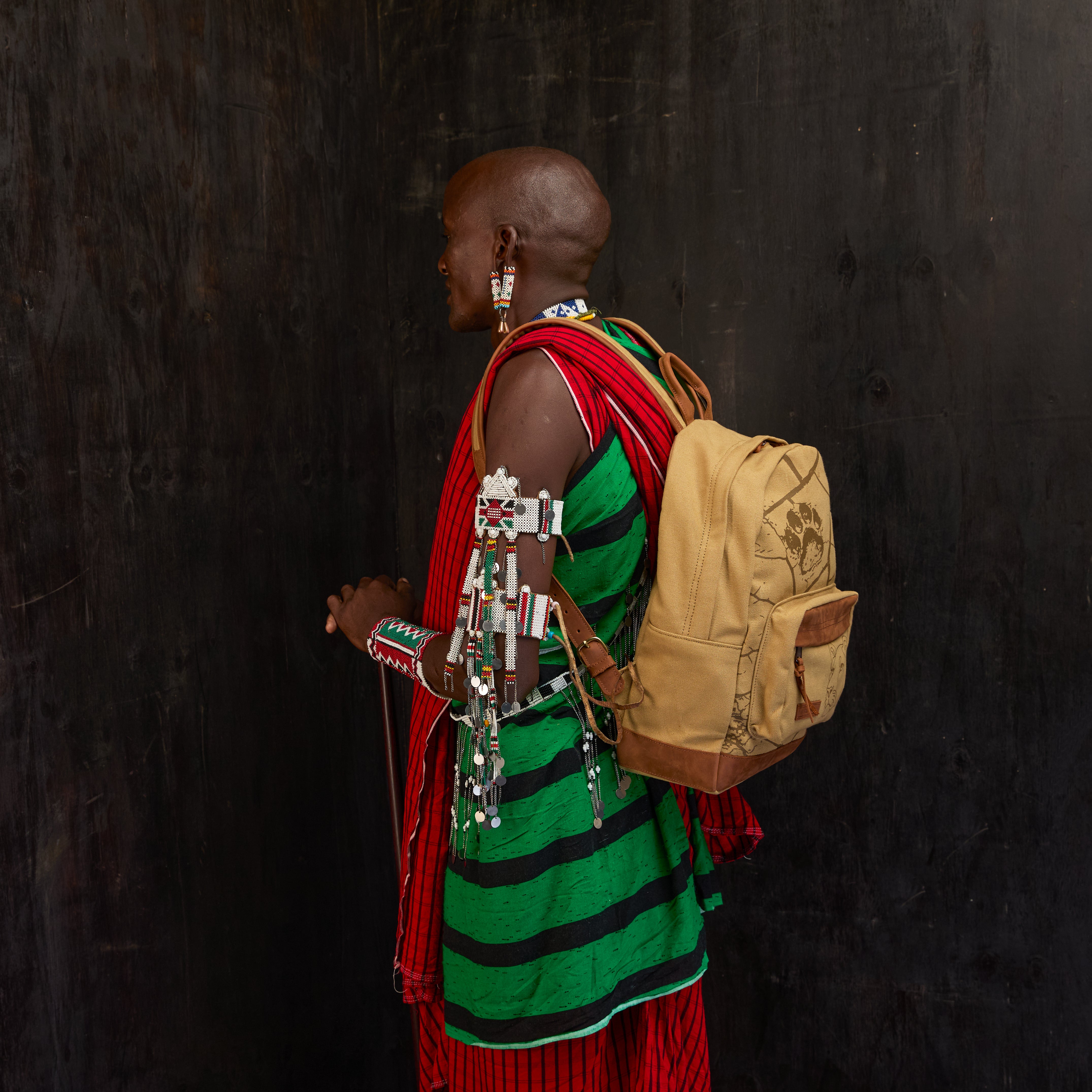 Canvas Hillary Backpack x Lion Guardian