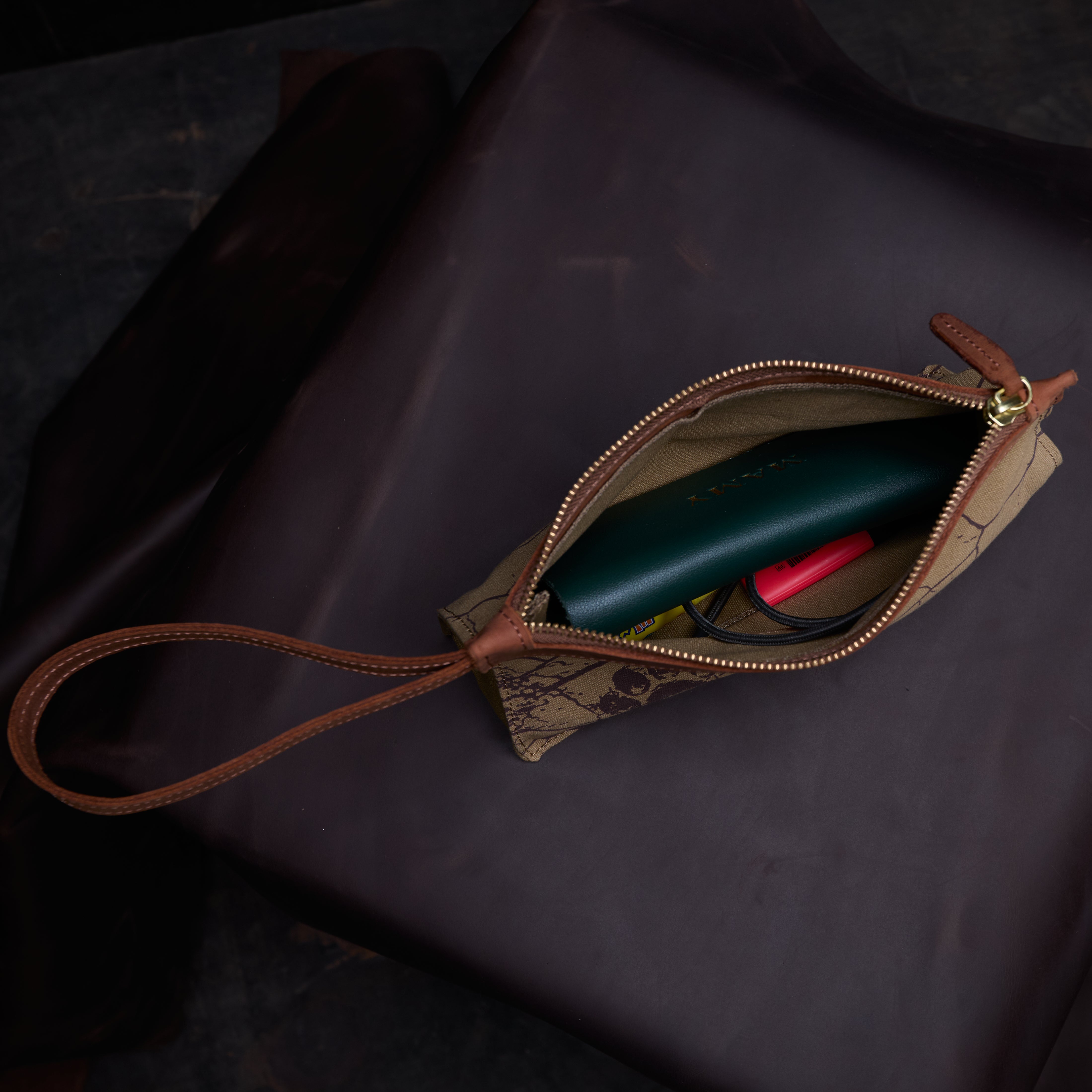 Agnes pouch x Lion Guardian