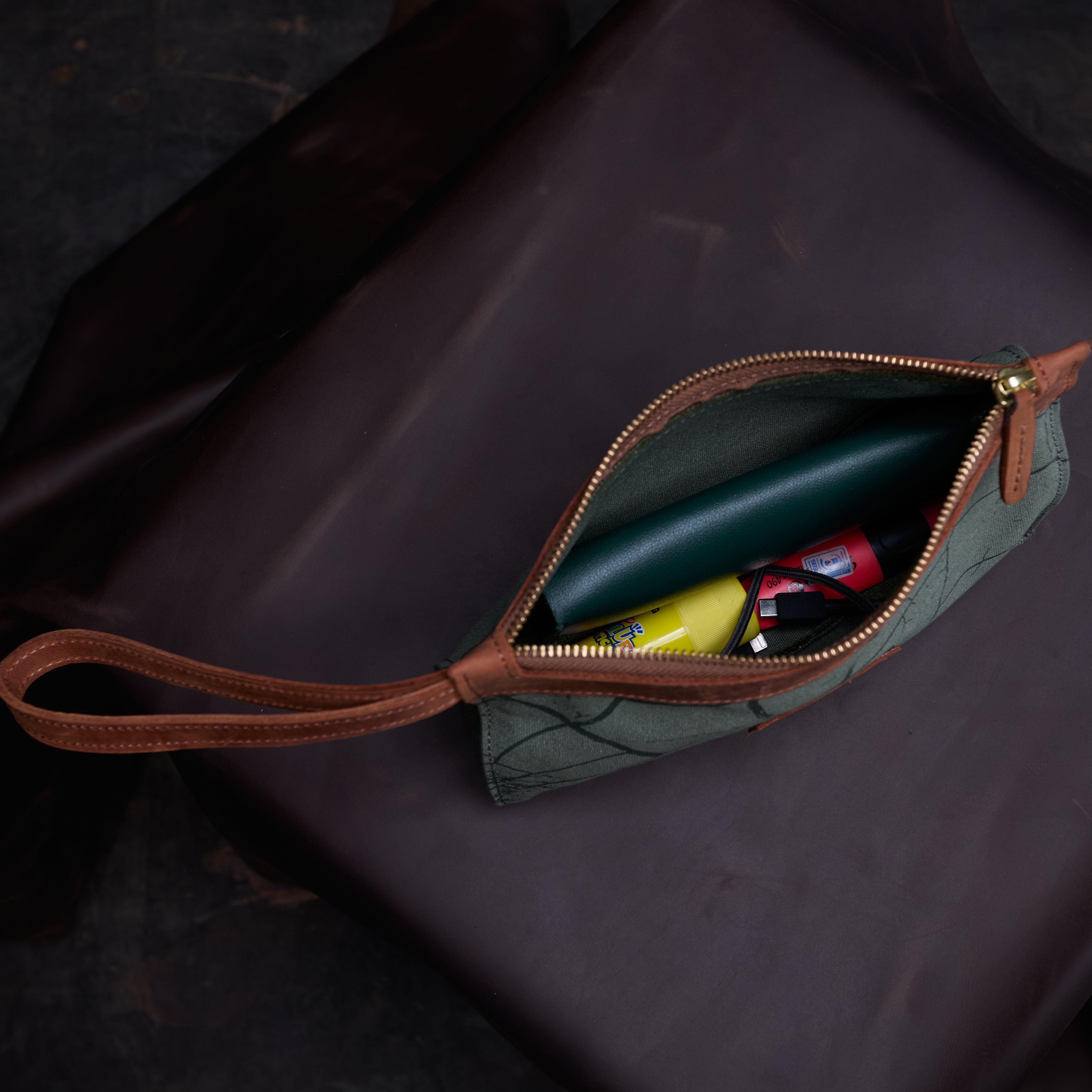 Agnes pouch x Lion Guardian