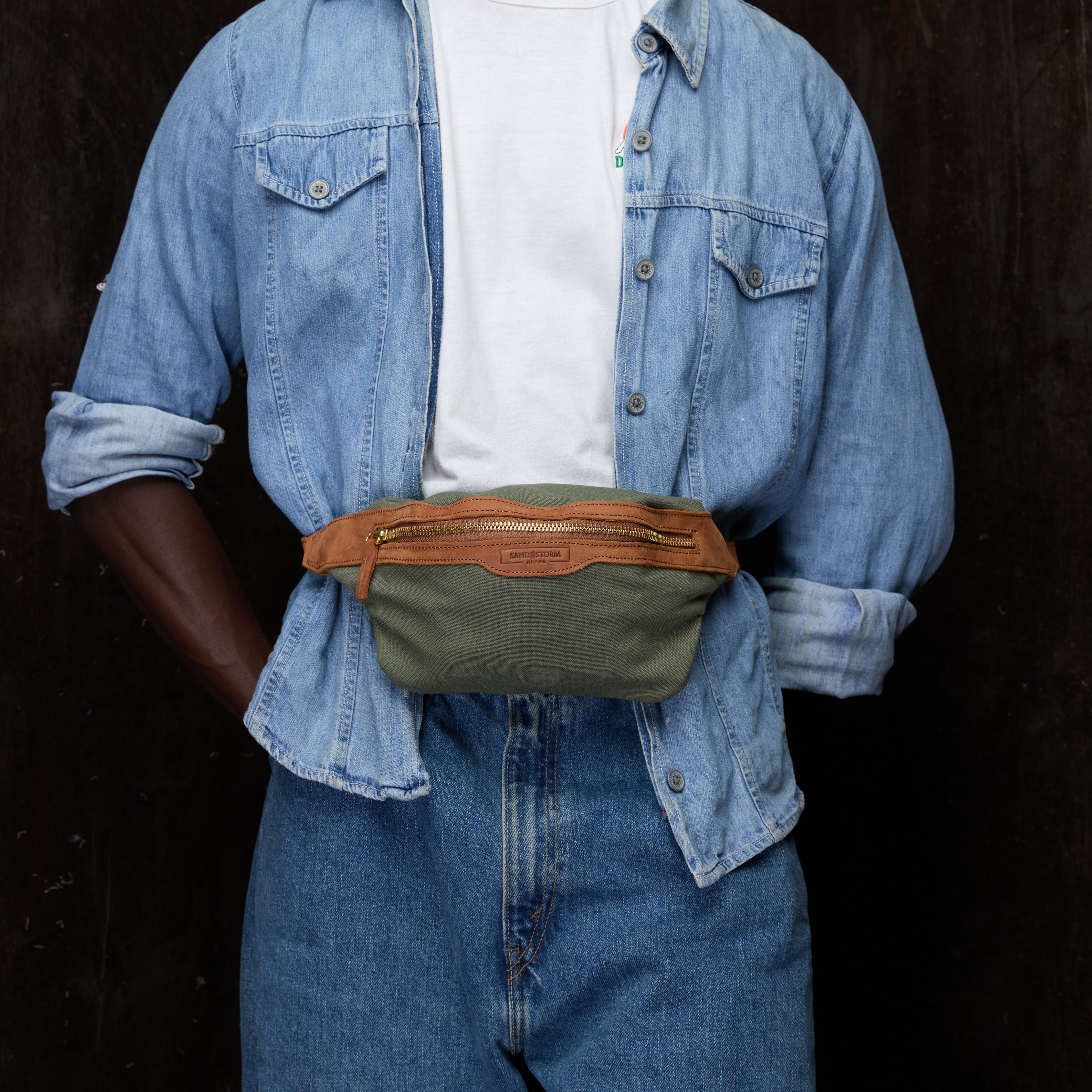 Canvas Mercy belt bag