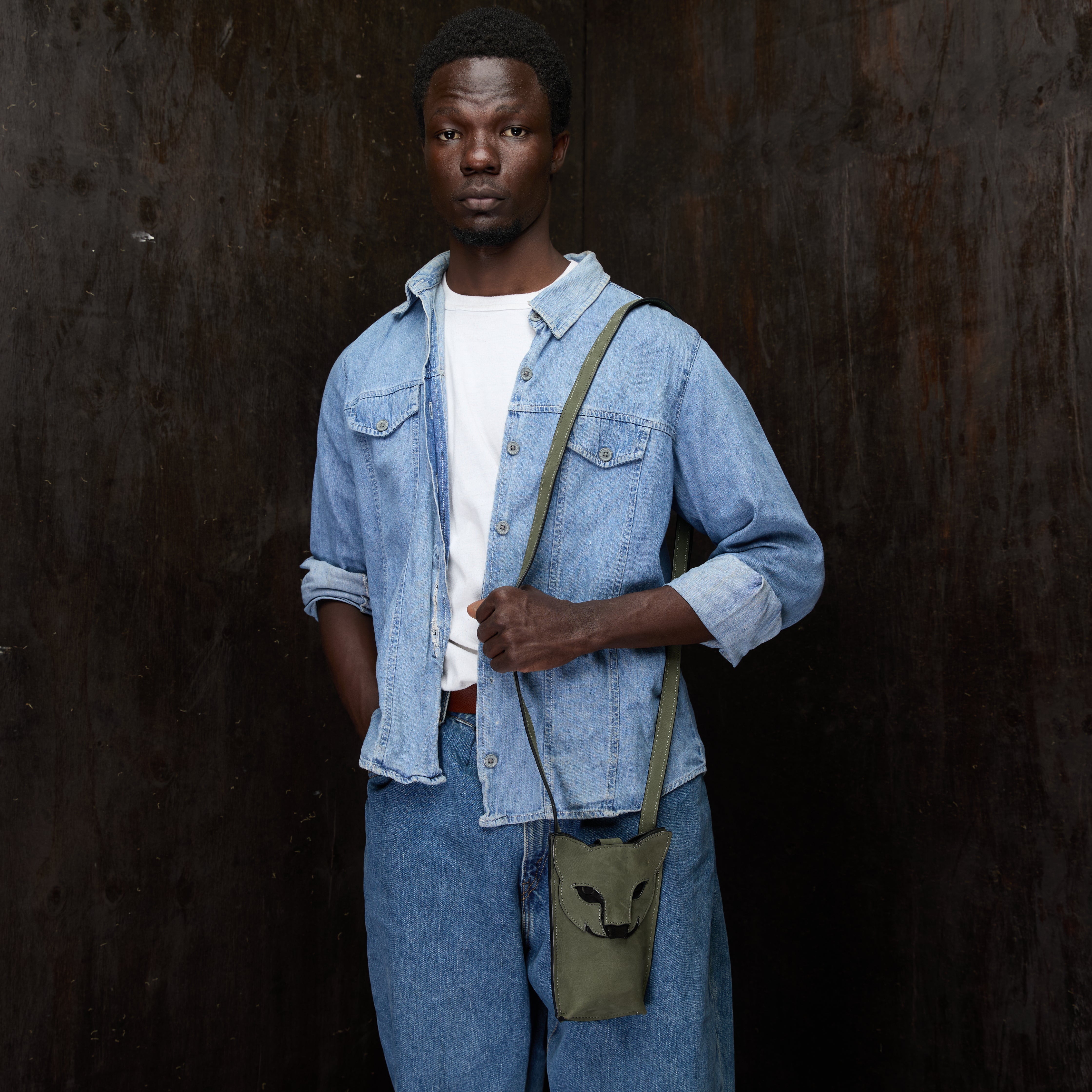 Suede Phone Purse Cheetah